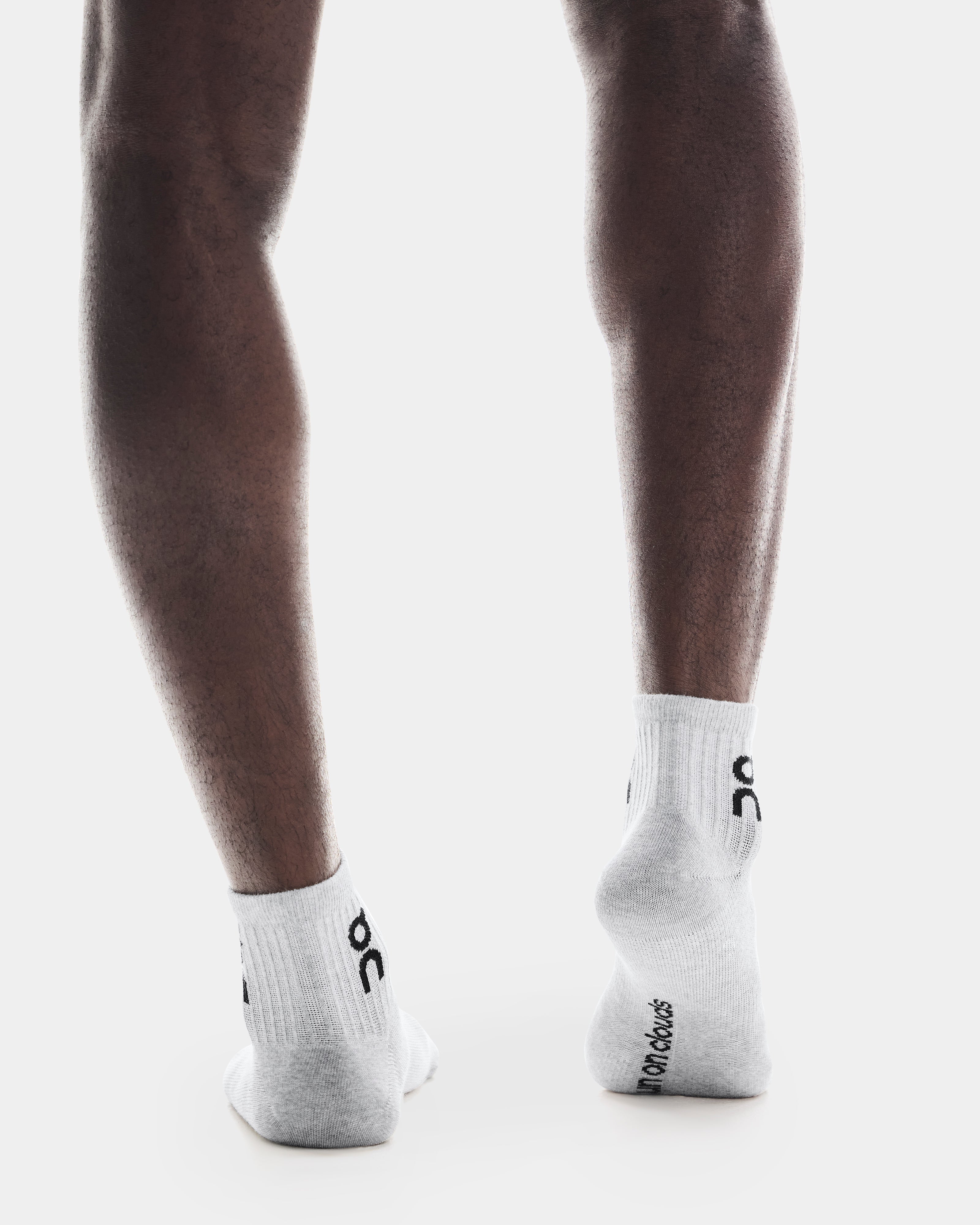 Logo Sock Mid 3P Calcetines Unisex Gris