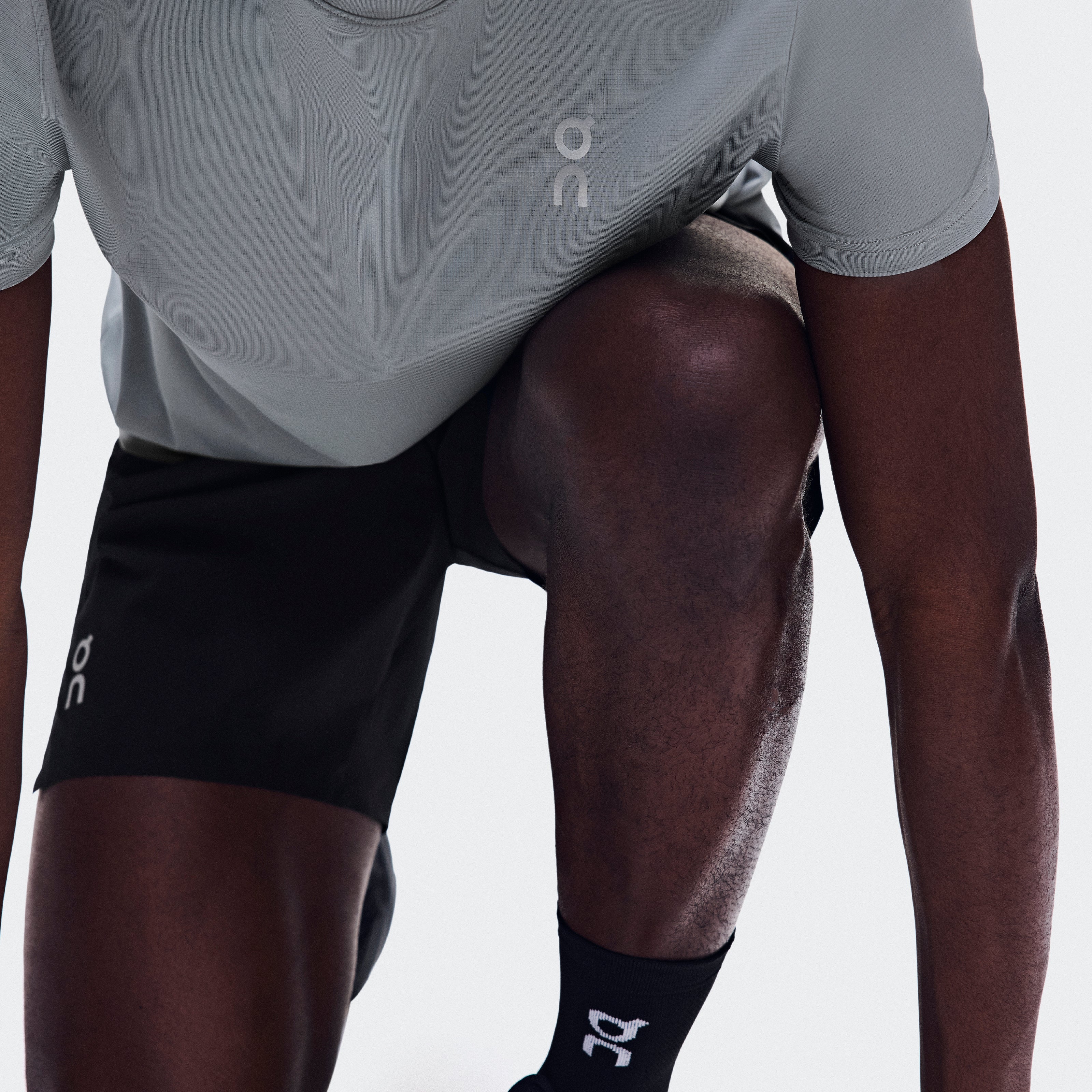 Core-T Polera Hombre Gris