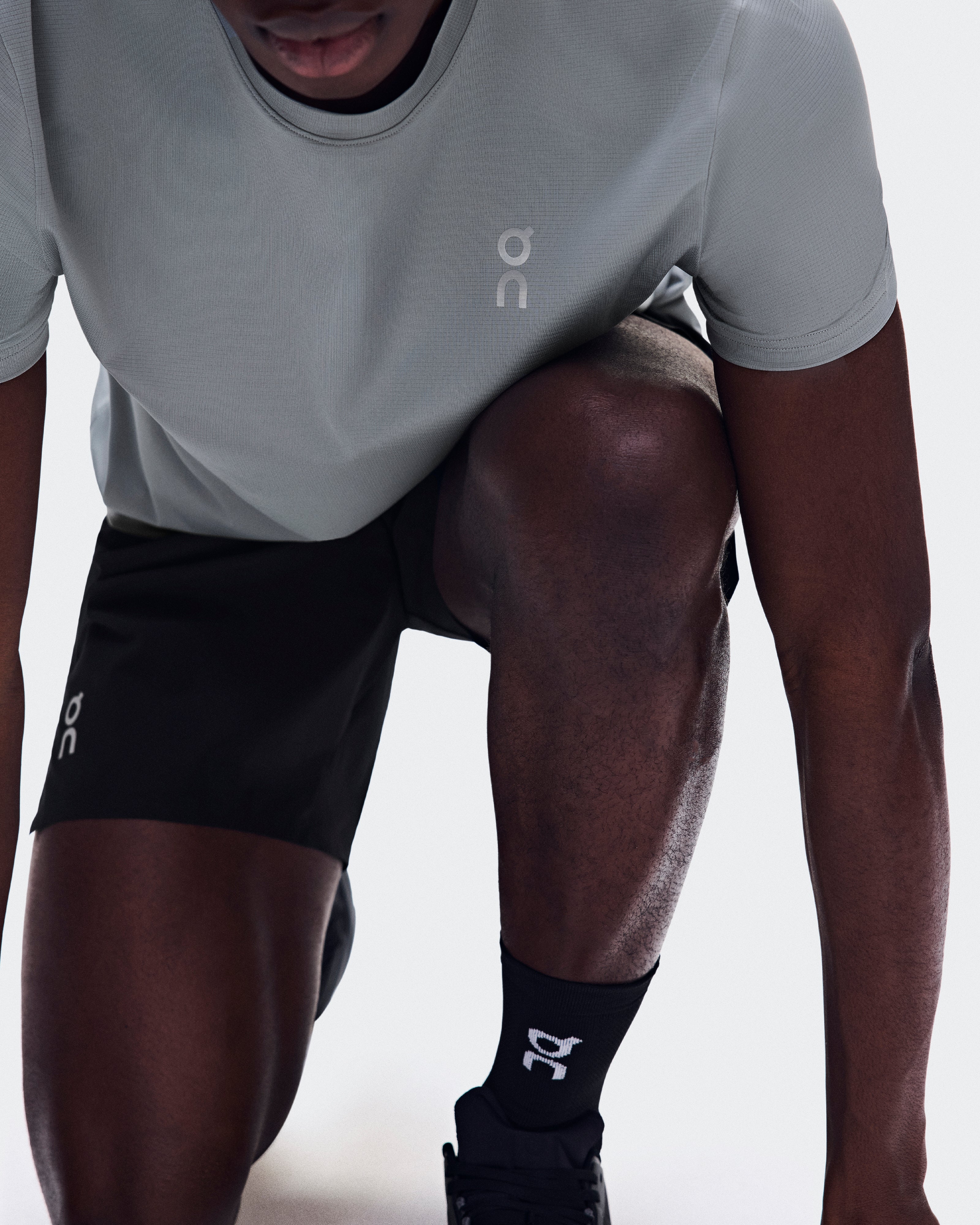 Core-T Polera Hombre Gris