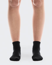 Logo Sock Mid 3P Calcetines Unisex Negro