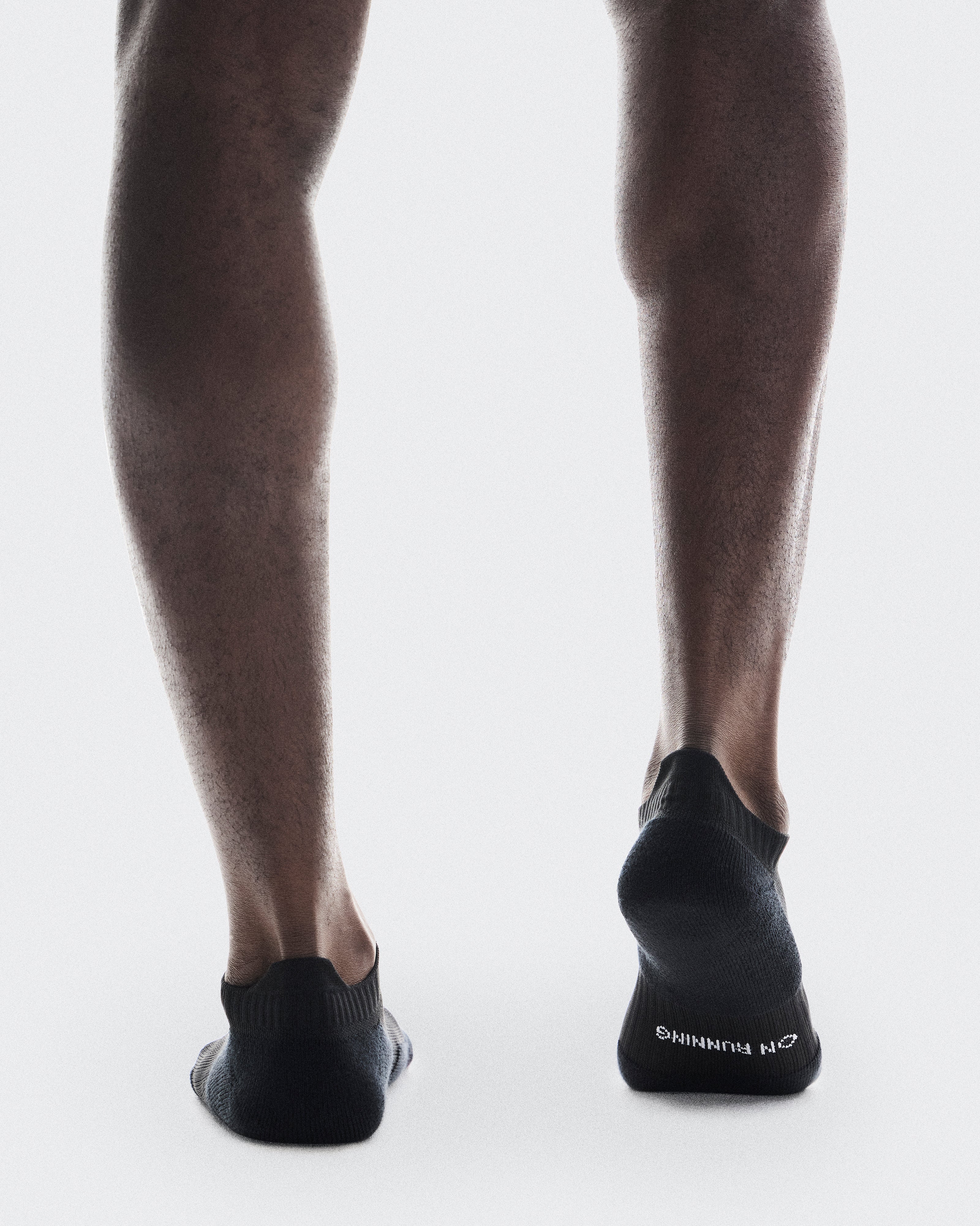 Core Run Sock Low 2P Calcetines Unisex Negro