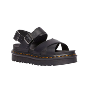 Voss Ii Mujer Black Athena de Cuero Athena Dr. Martens