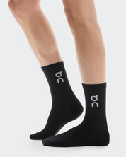 Logo Sock High 3P Calcetines Unisex Negro