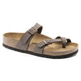 Sandalia Mayari Birko-Flor Nubuck Mocca Horma Angosta