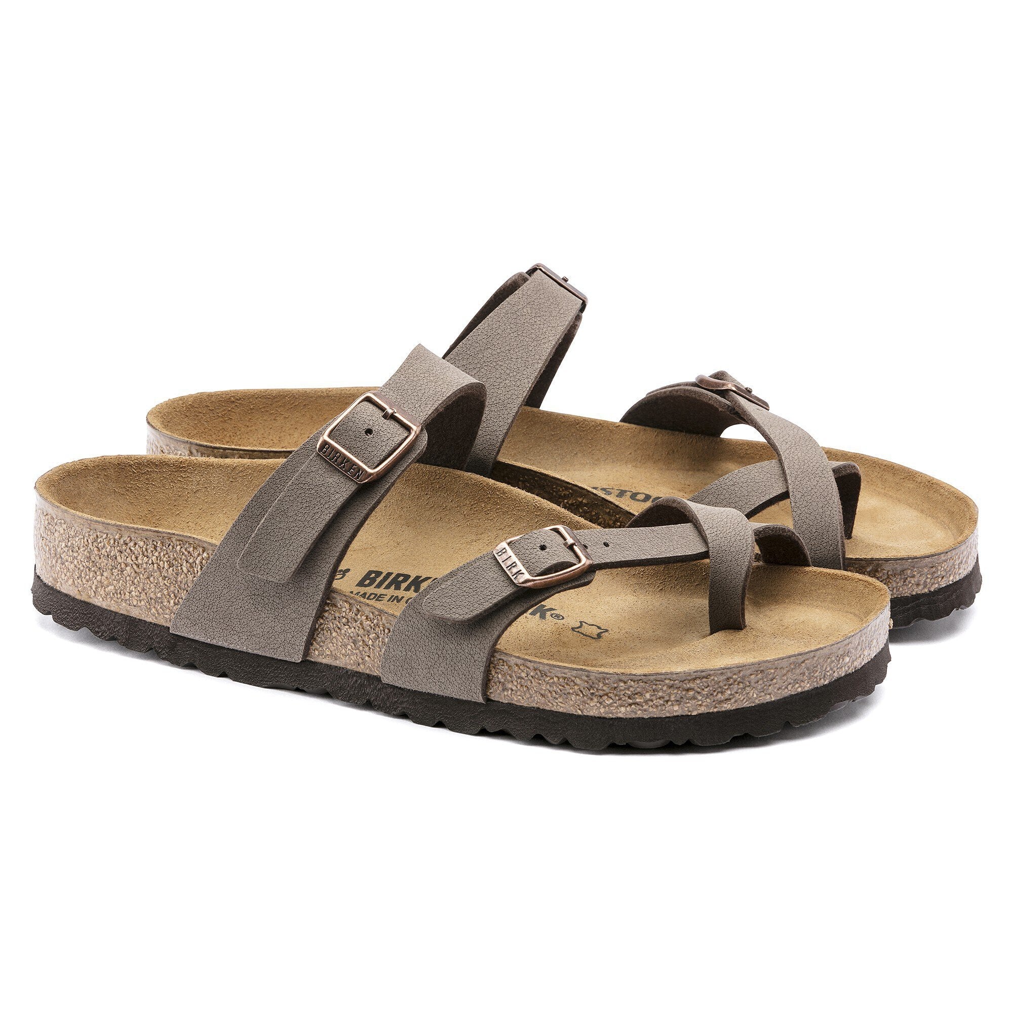Sandalia Mayari Birko-Flor Nubuck Mocca Horma Angosta Mocca