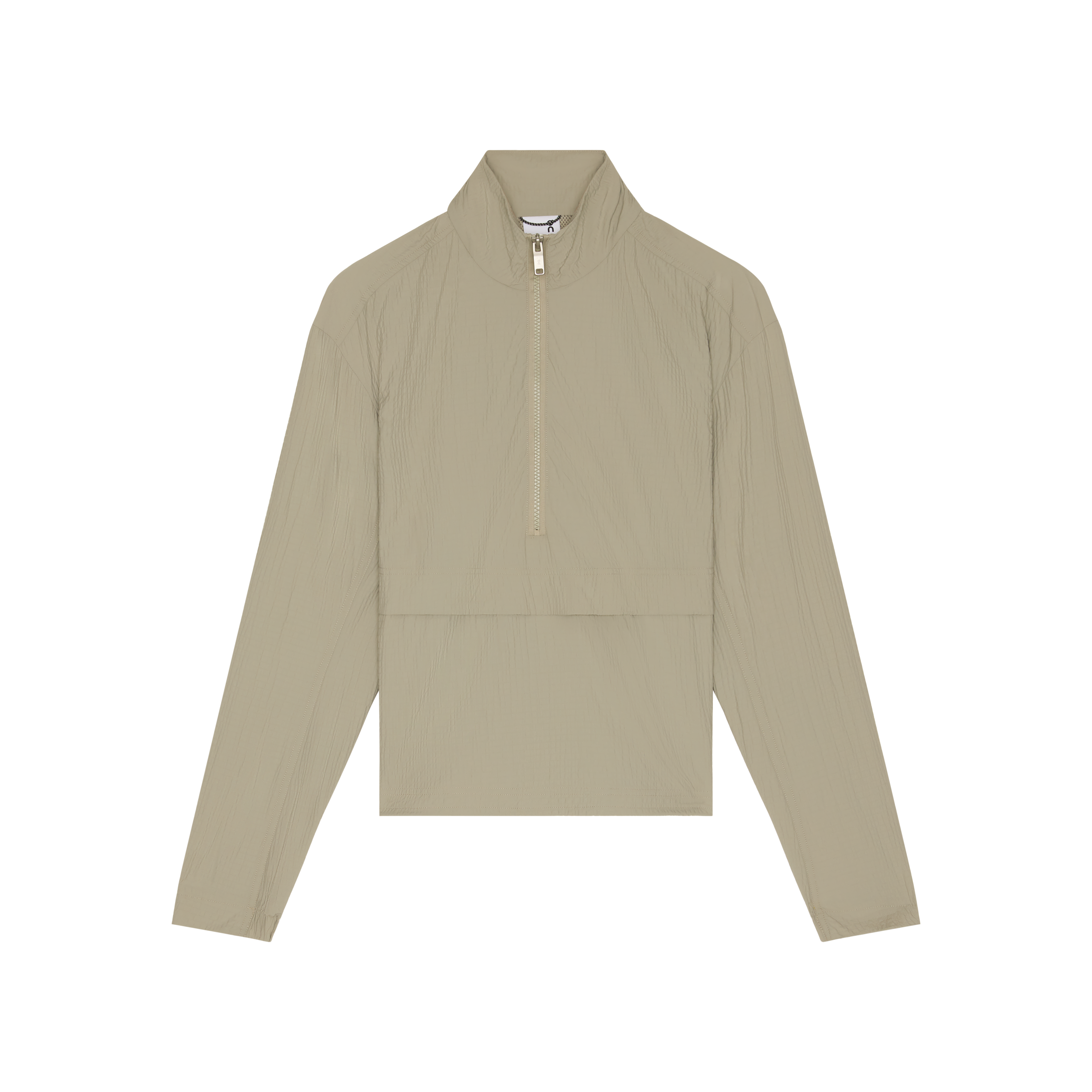 Polerón On Courtside 1/2 Zip Eaze Mujer Gris