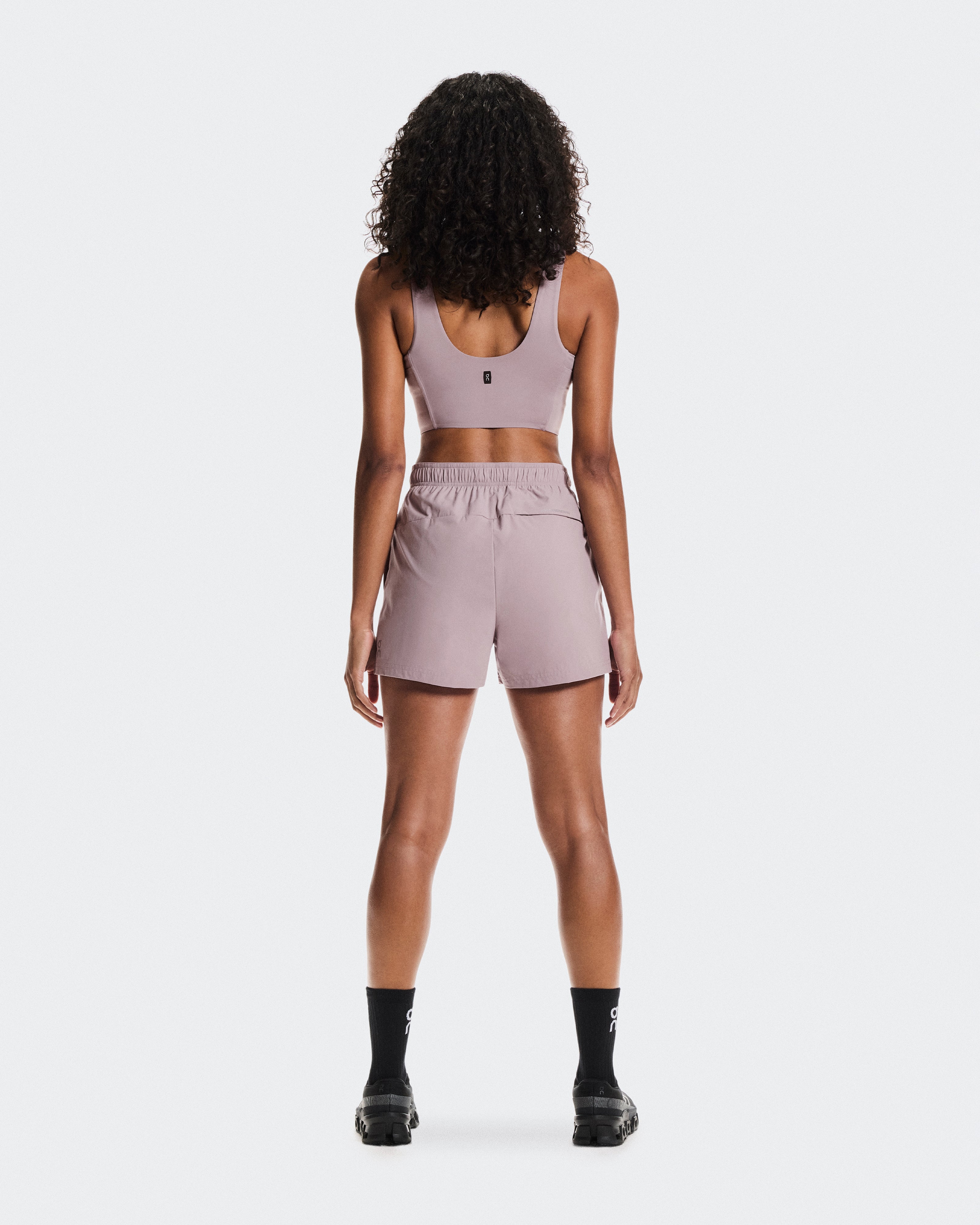 Polera On Core 2-in-1 Crop Mujer Rosado