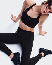 Studio Leggings Calza Mujer Negro