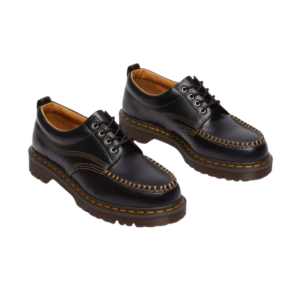 Lowell Black Analine Dr. Martens