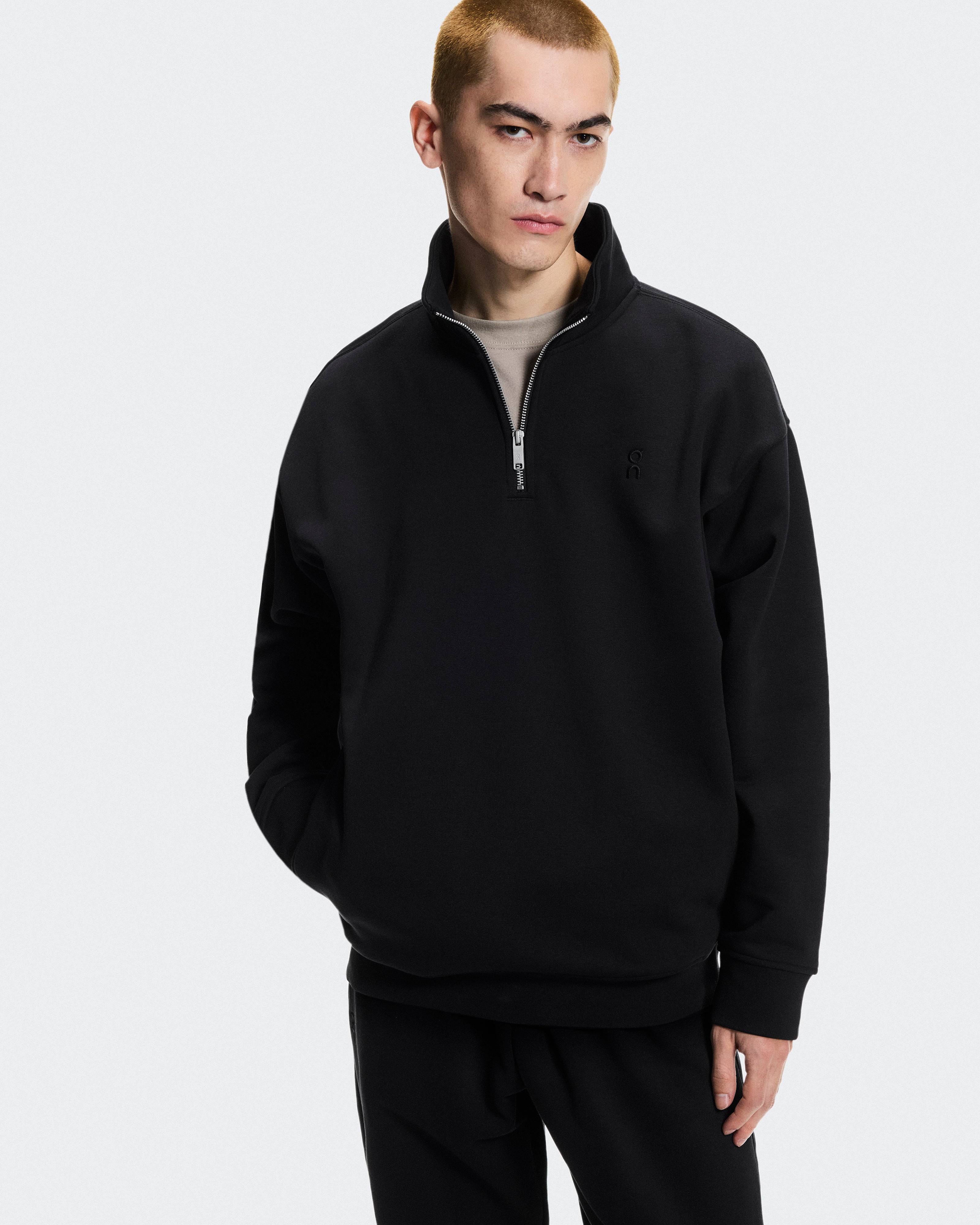 Polerón On Club Collective 1/4 Zip Hombre Black