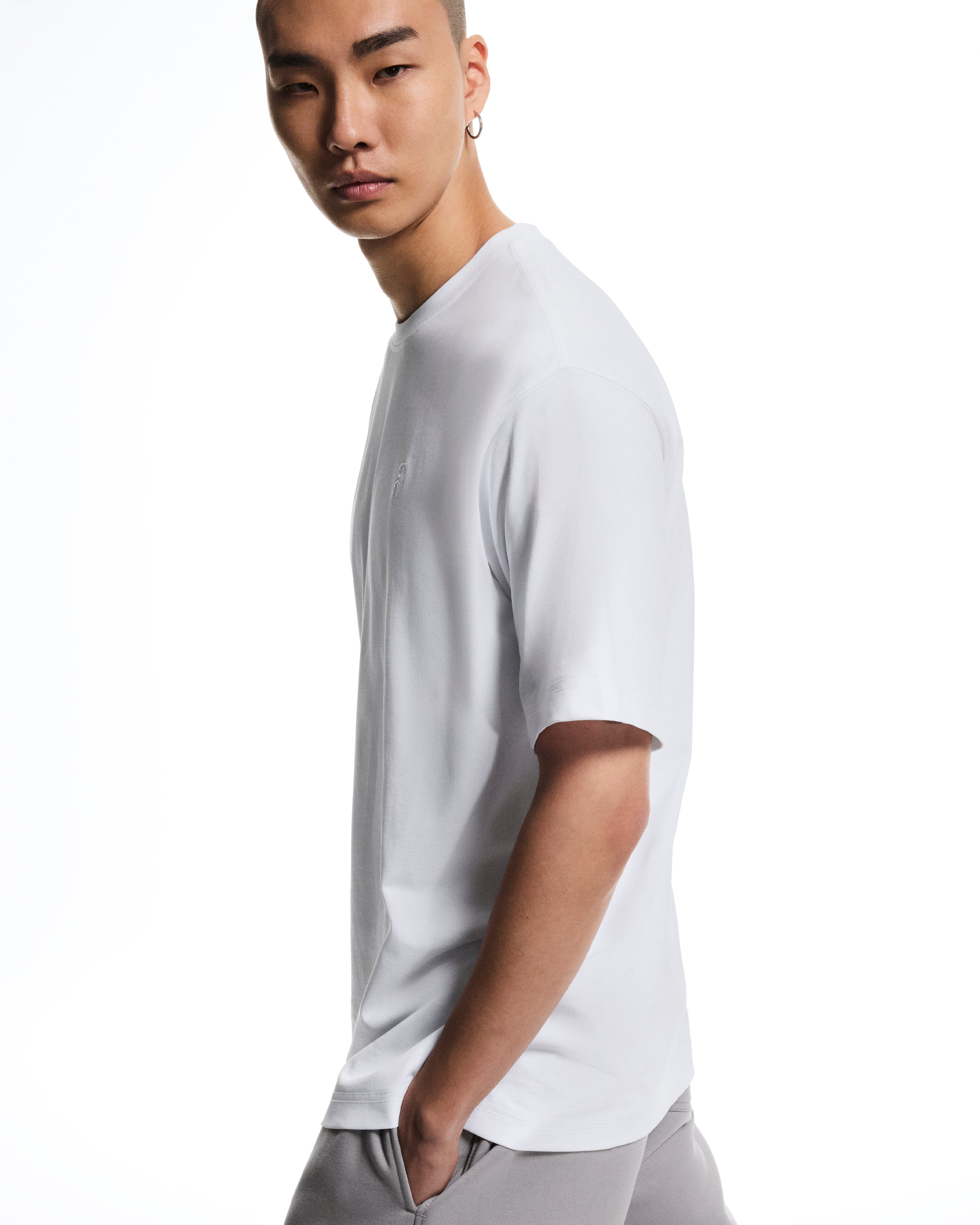 Club Collective-T Polera Hombre Blanco