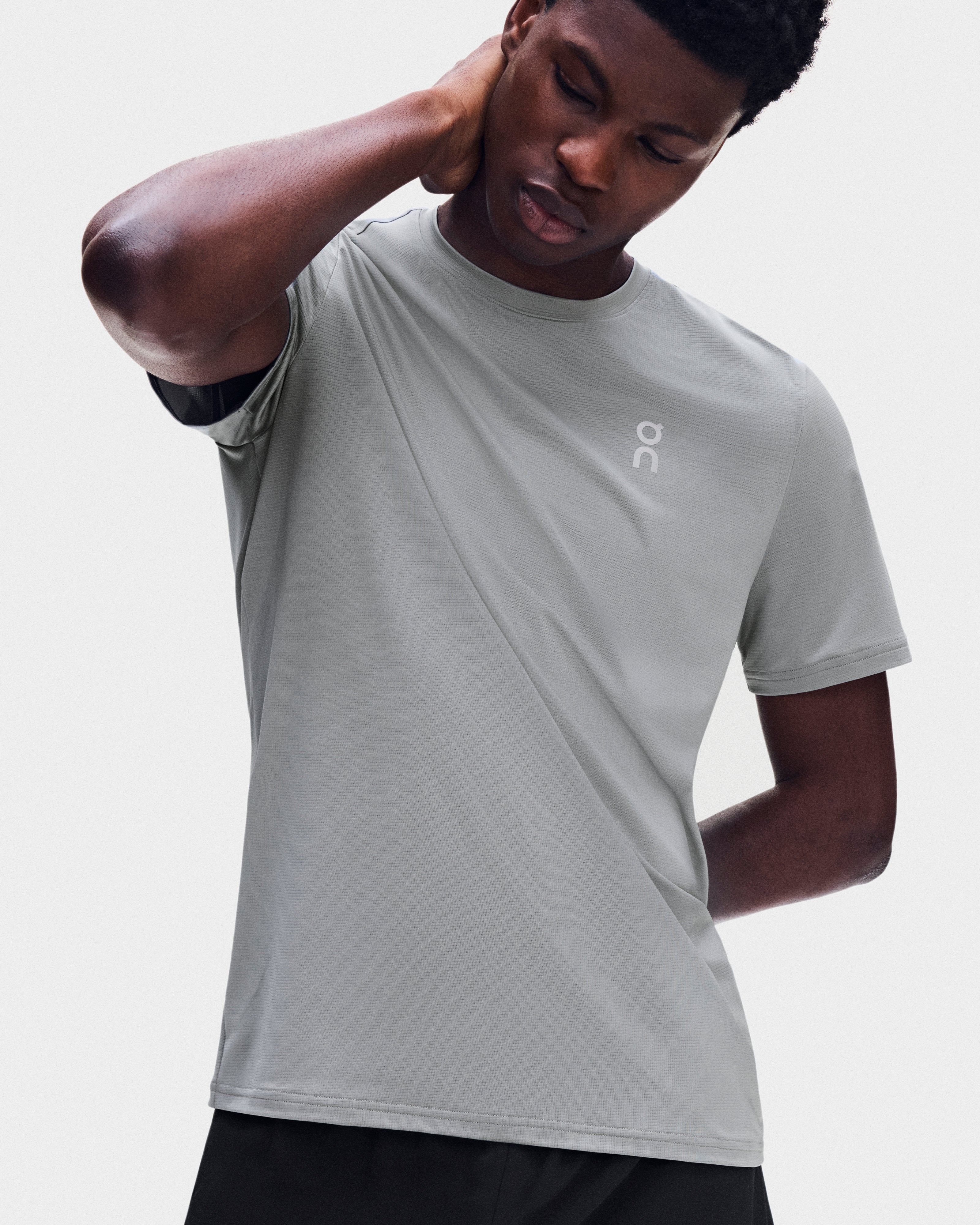 Core-T Polera Hombre Gris