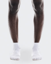 Logo Sock Mid 3P Calcetines Unisex Blanco