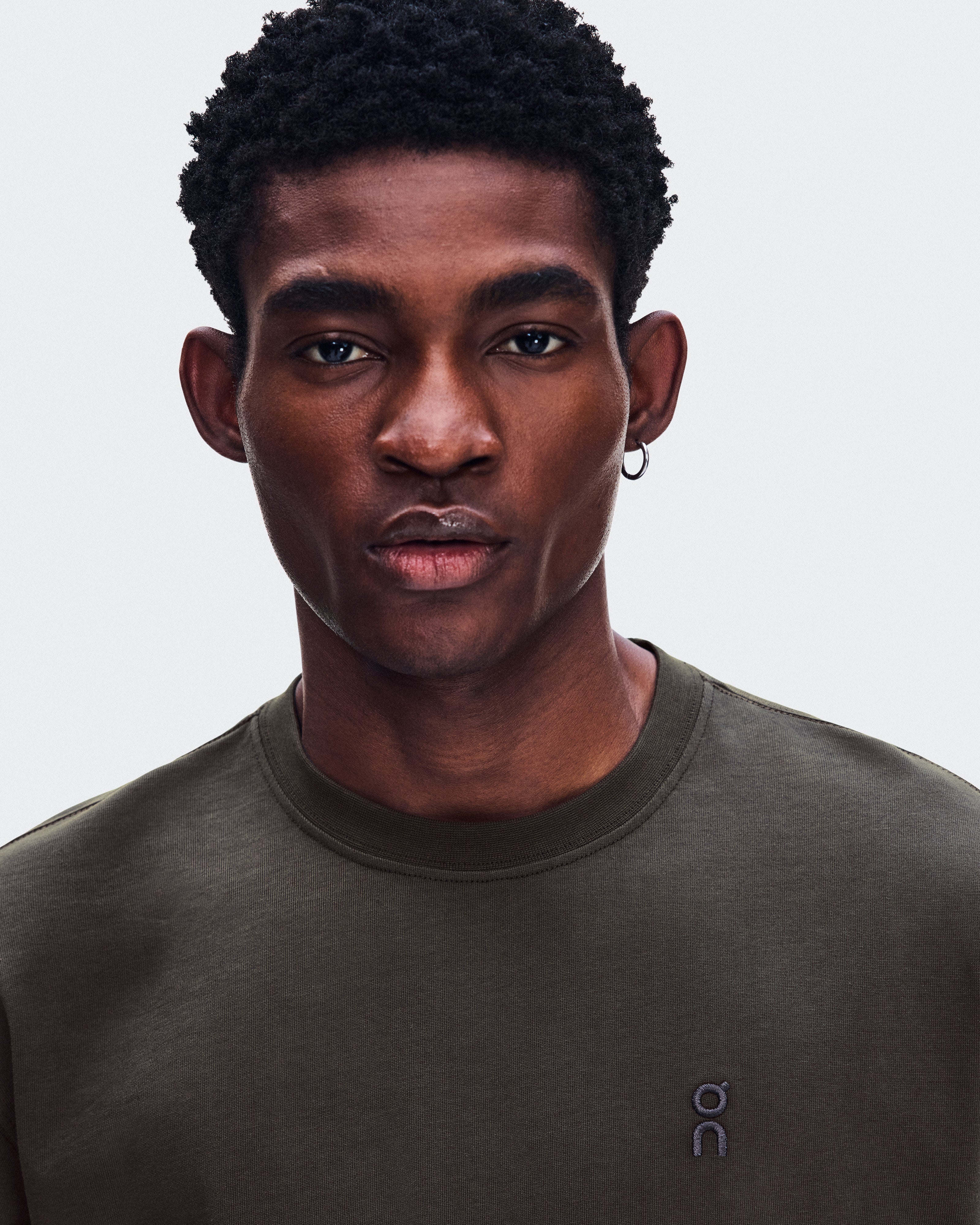 Polera On Club Collective-T Ascent Hombre Gris