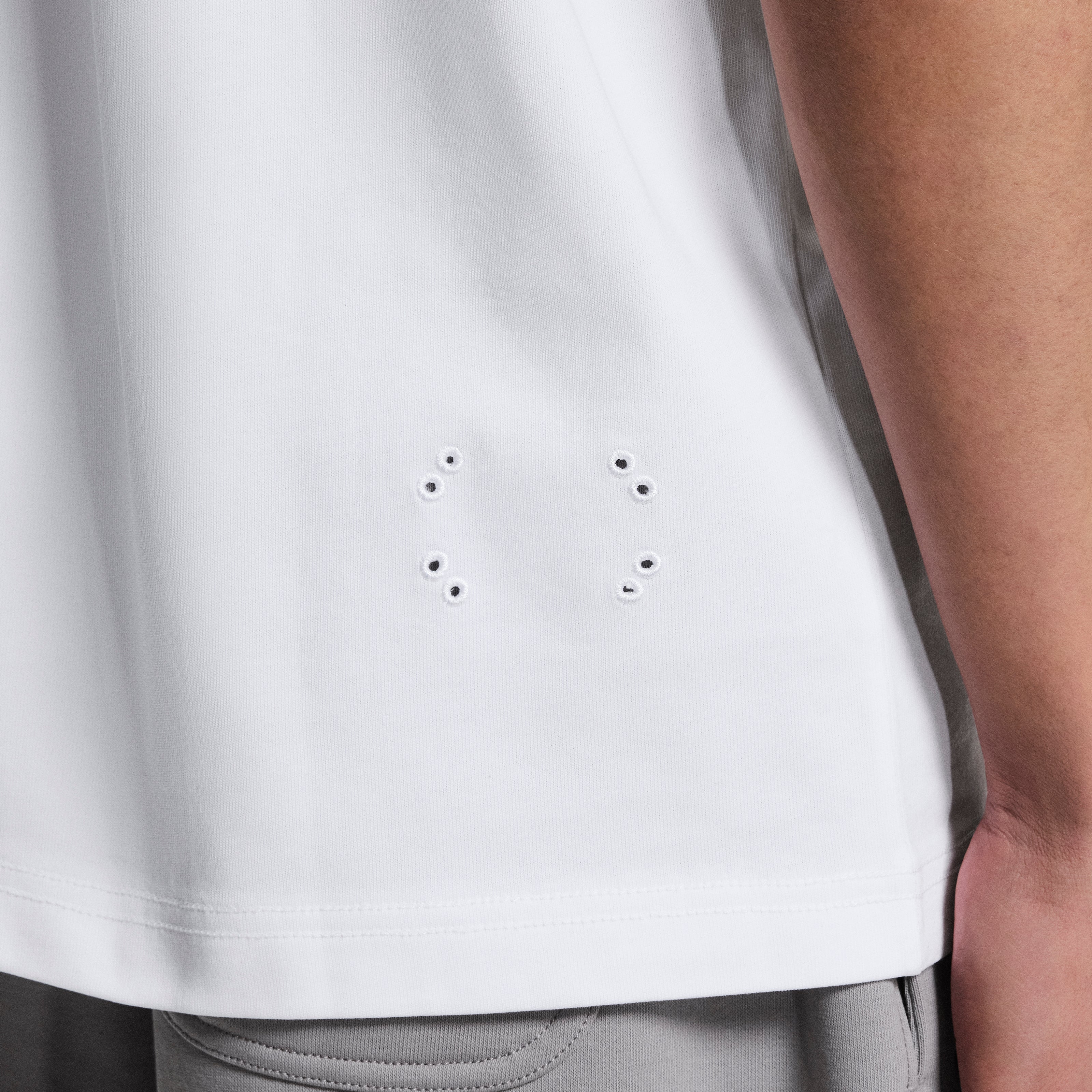 Club Collective-T Polera Hombre Blanco
