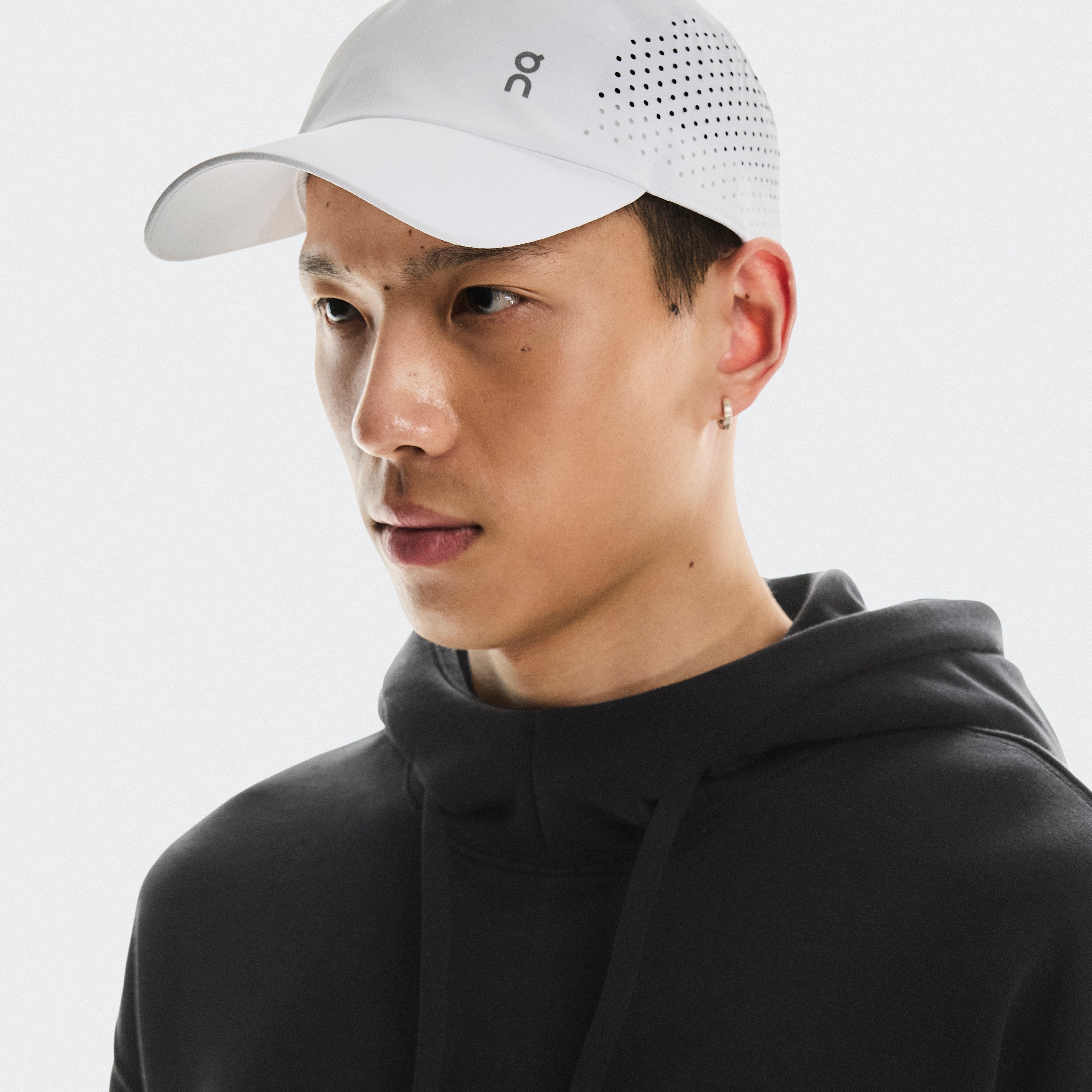 Lightweight Cap Jockey Unisex Blanco