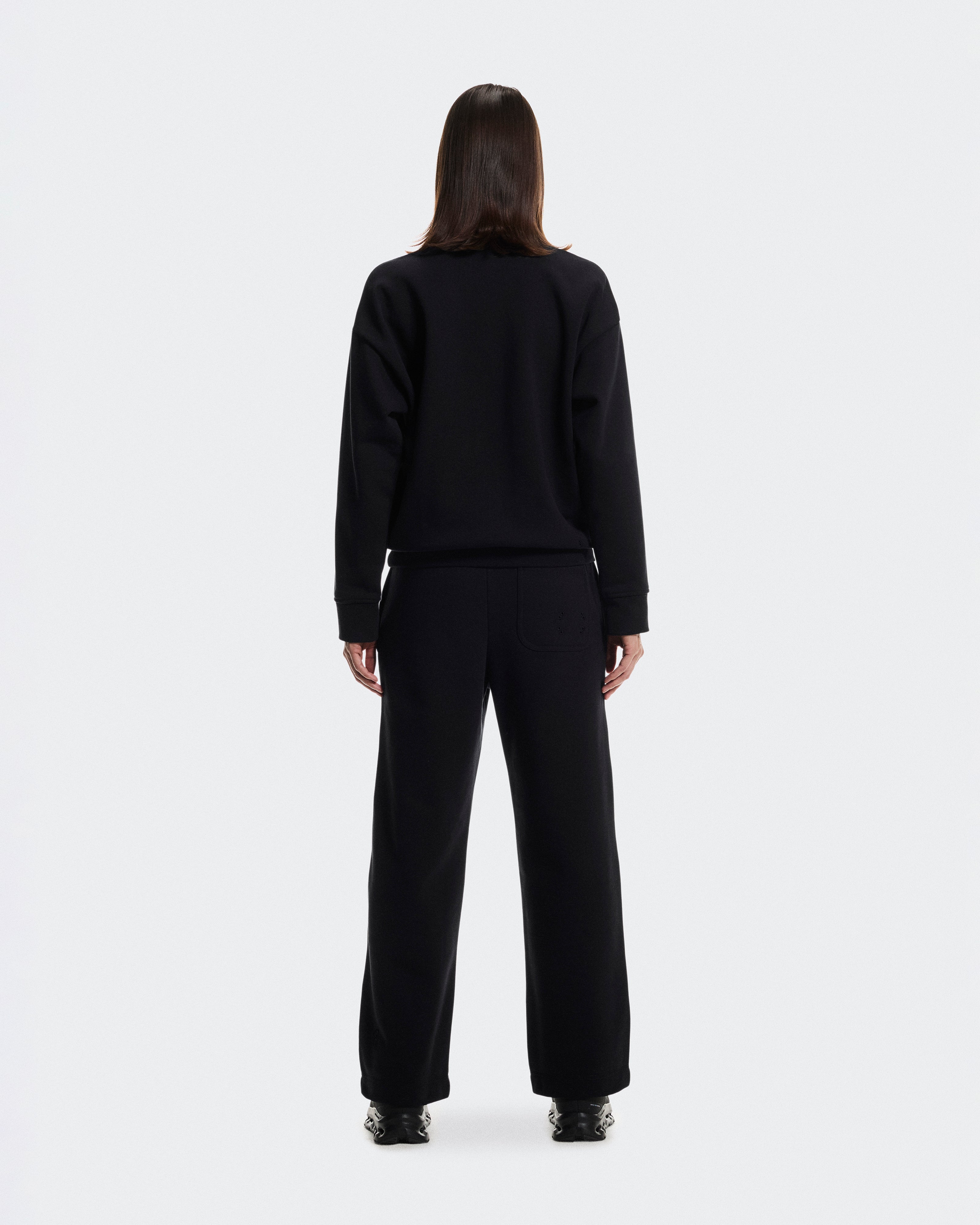 Club Collective 1/4 Zip Polerón Mujer Negro