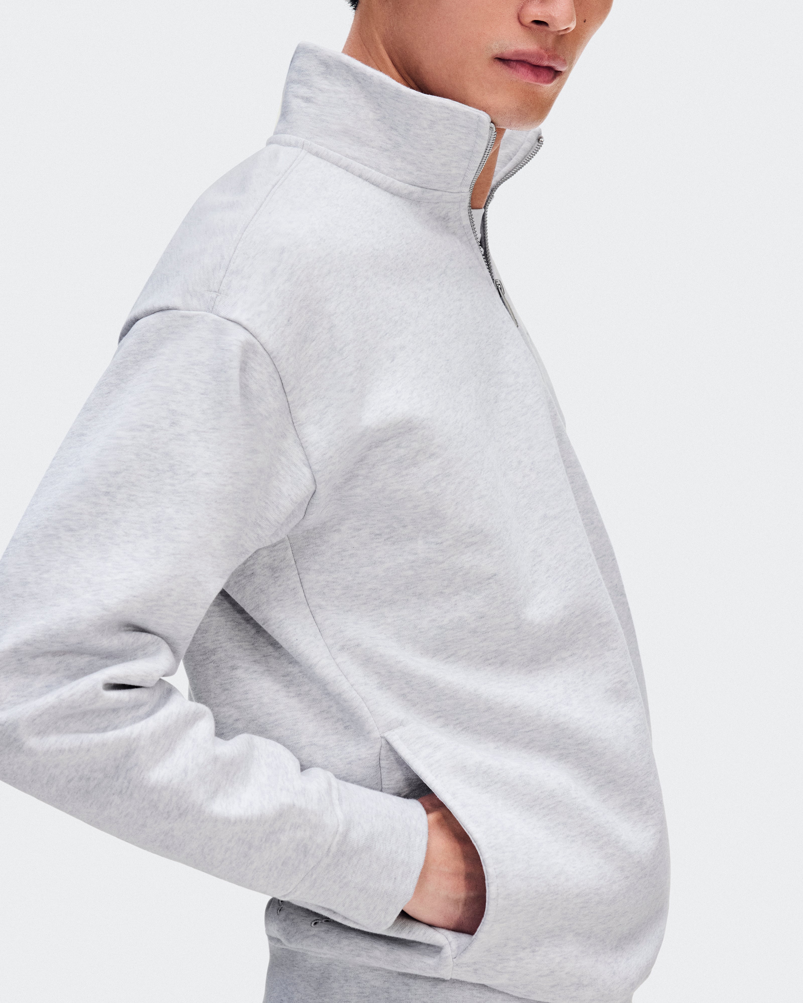 Club Collective 1/4 Zip Polerón Hombre Negro