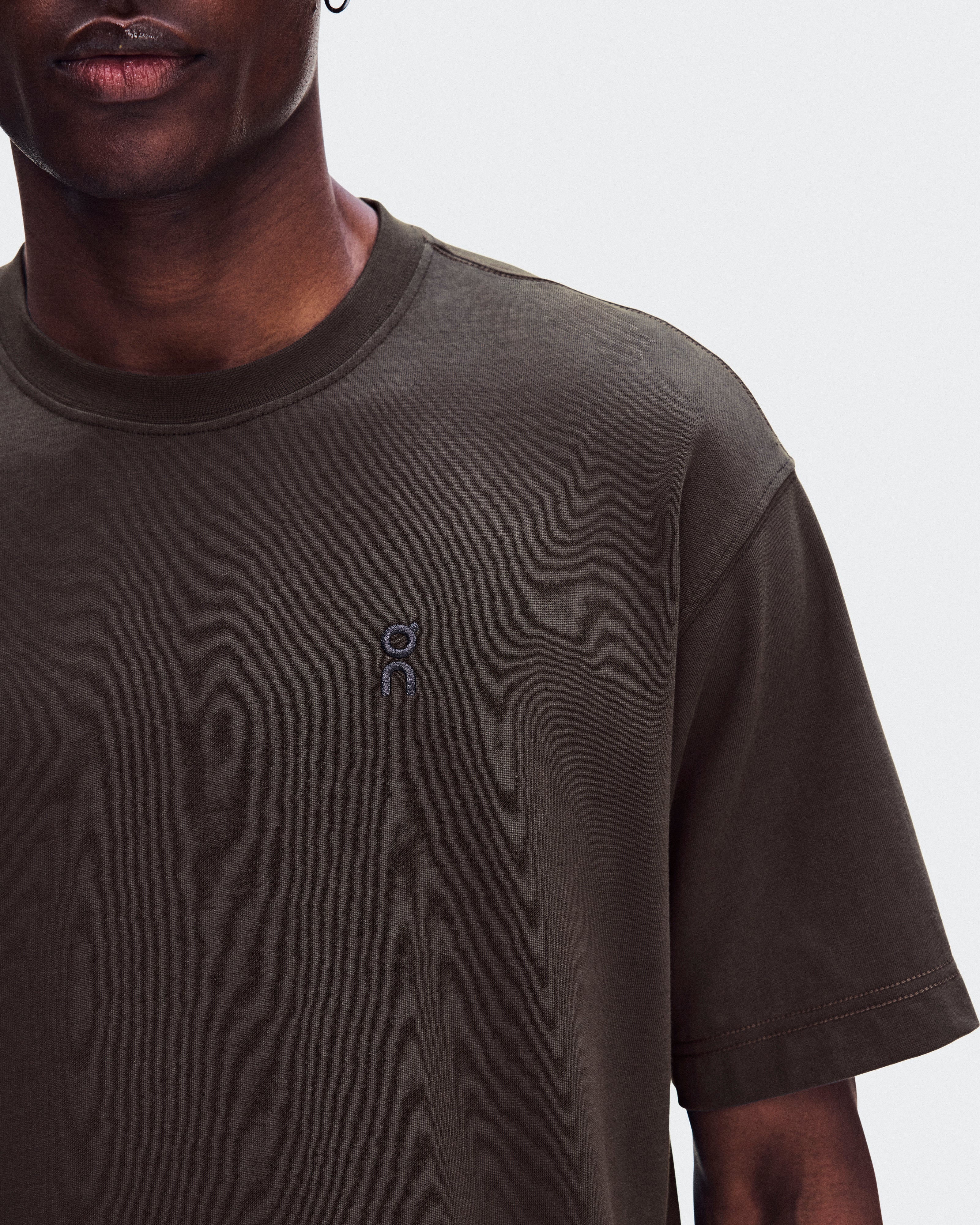 Polera On Club Collective-T Ascent Hombre Gris
