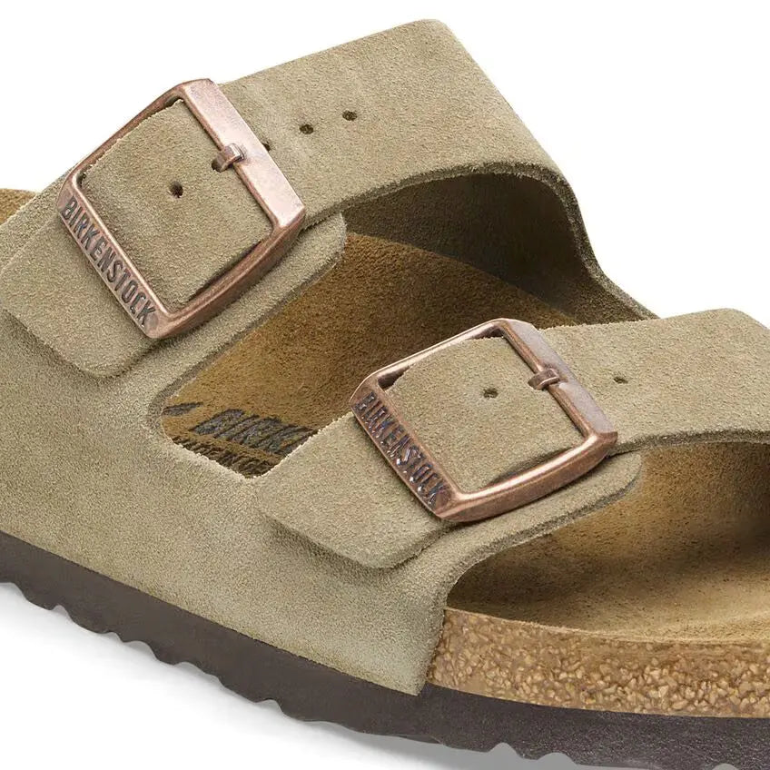 Arizona Gamuza Sandalia Uso Diario Horma Regular Birkenstock