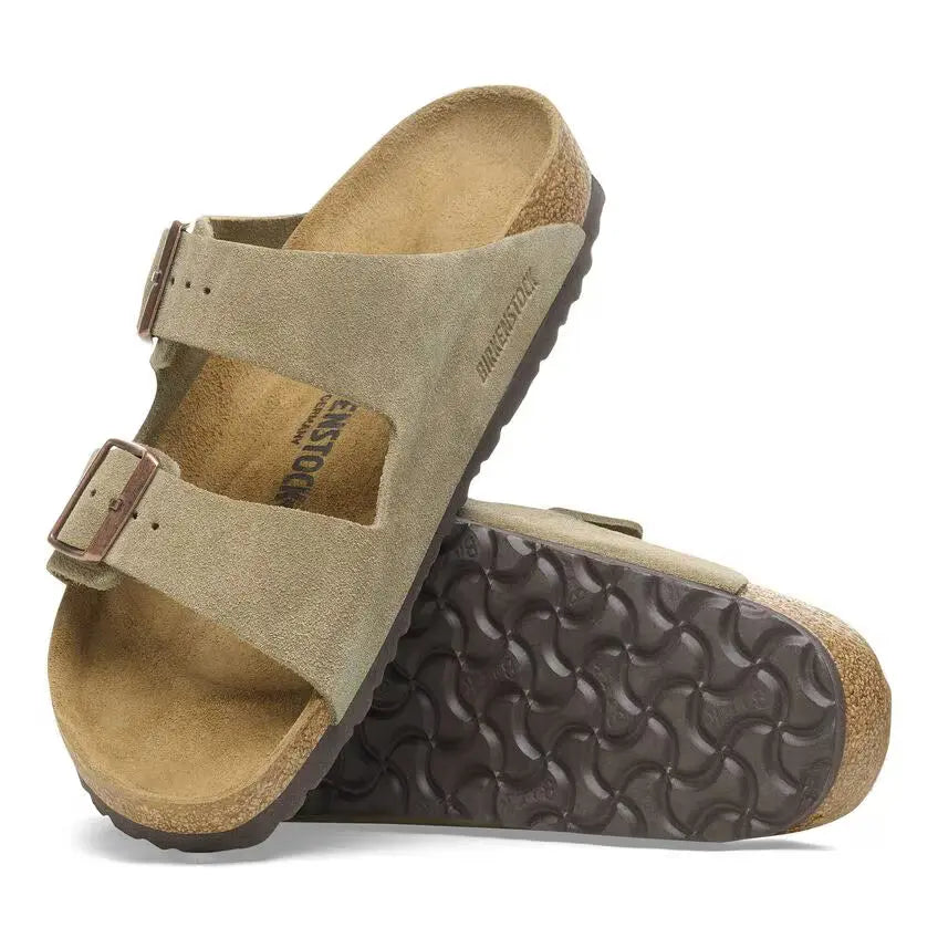 Arizona Gamuza Sandalia Uso Diario Horma Regular Birkenstock