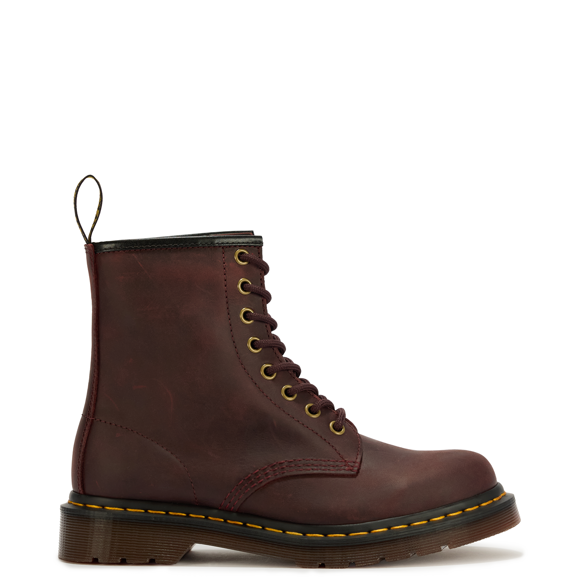 Botas 1460 de piel Crazy Horse Dr. Martens - vista frontal