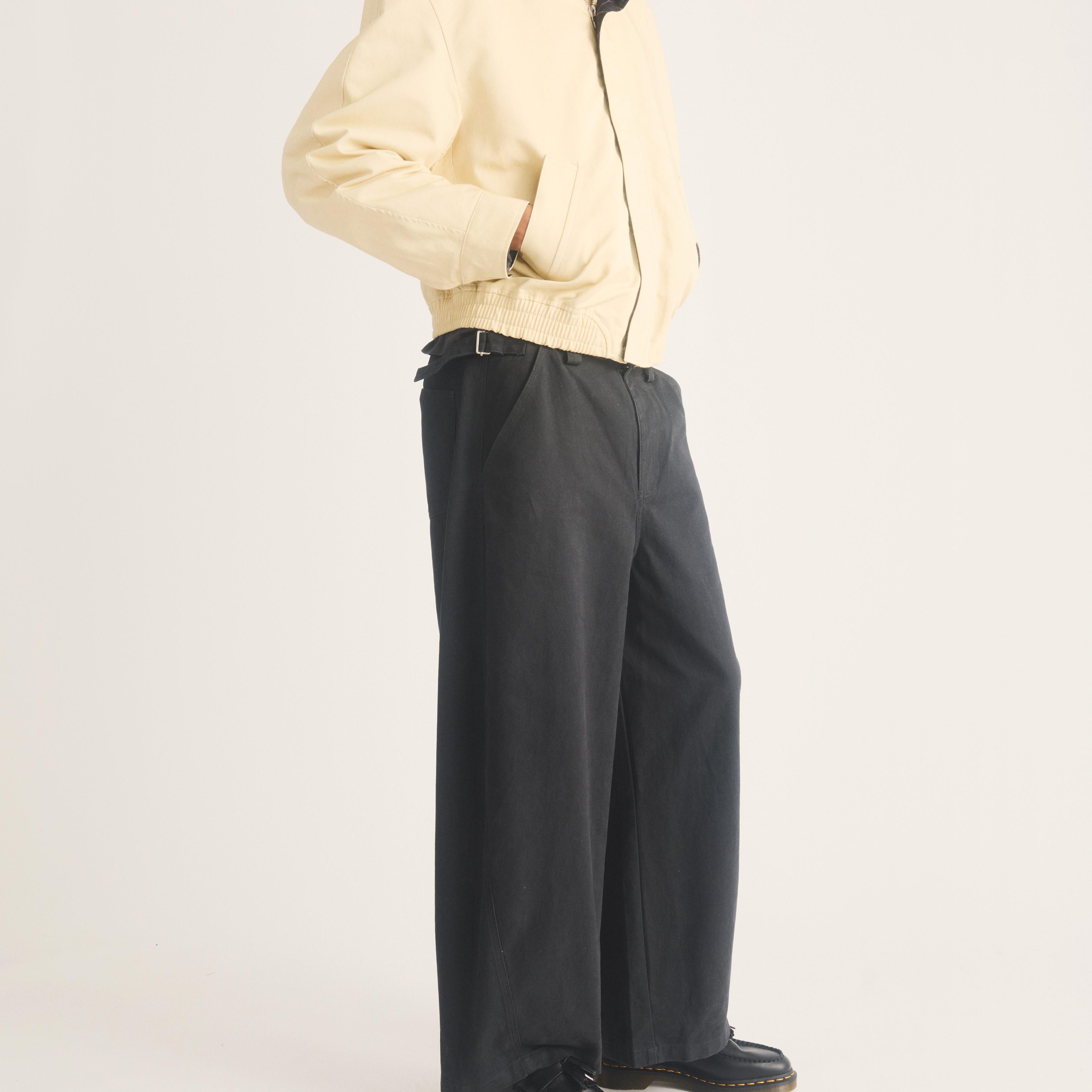 Mocasines Adrian Yellow Stitch de cuero Smooth con borla Dr. Martens - vista lateral