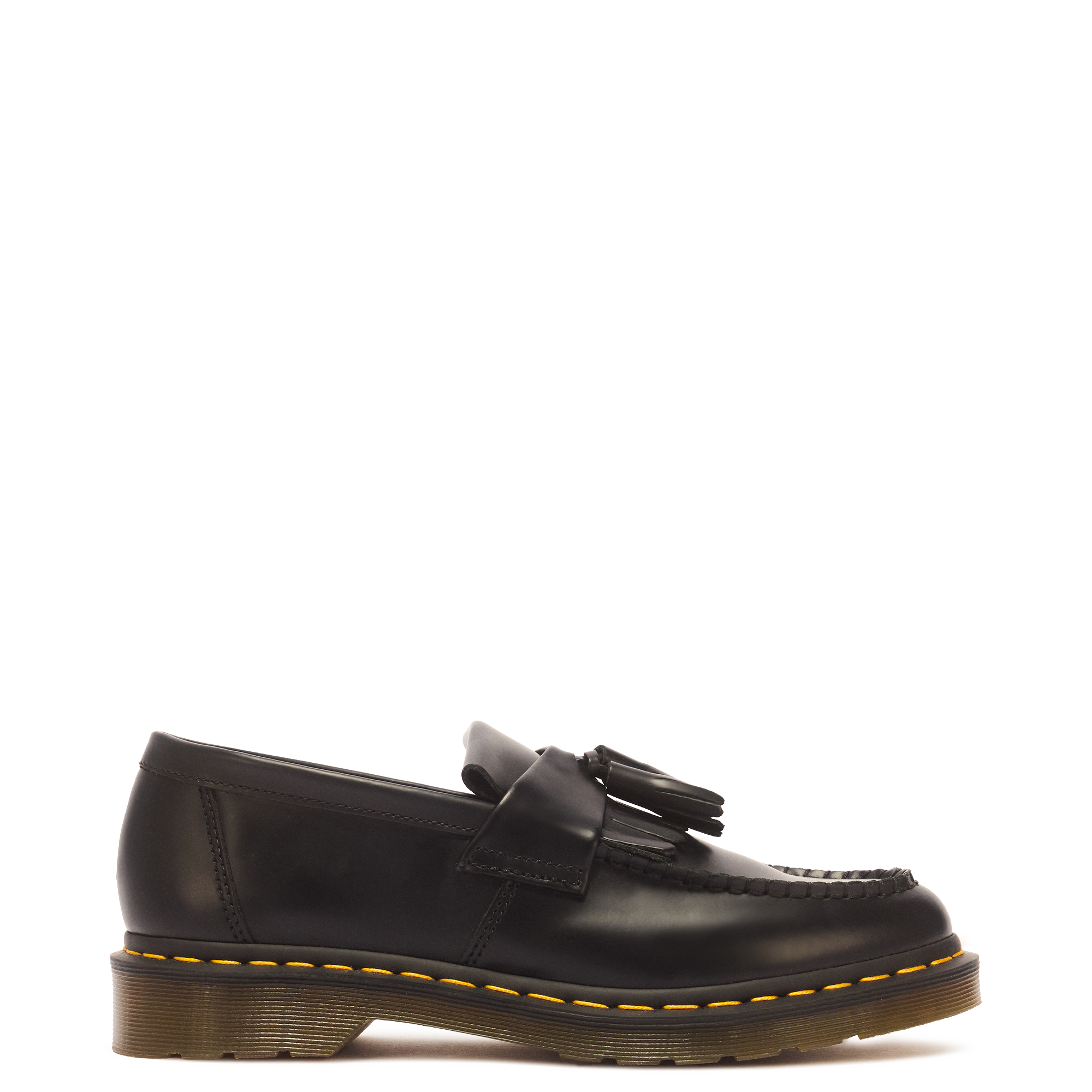 Mocasines Adrian Yellow Stitch de cuero Smooth con borla Dr. Martens - vista frontal