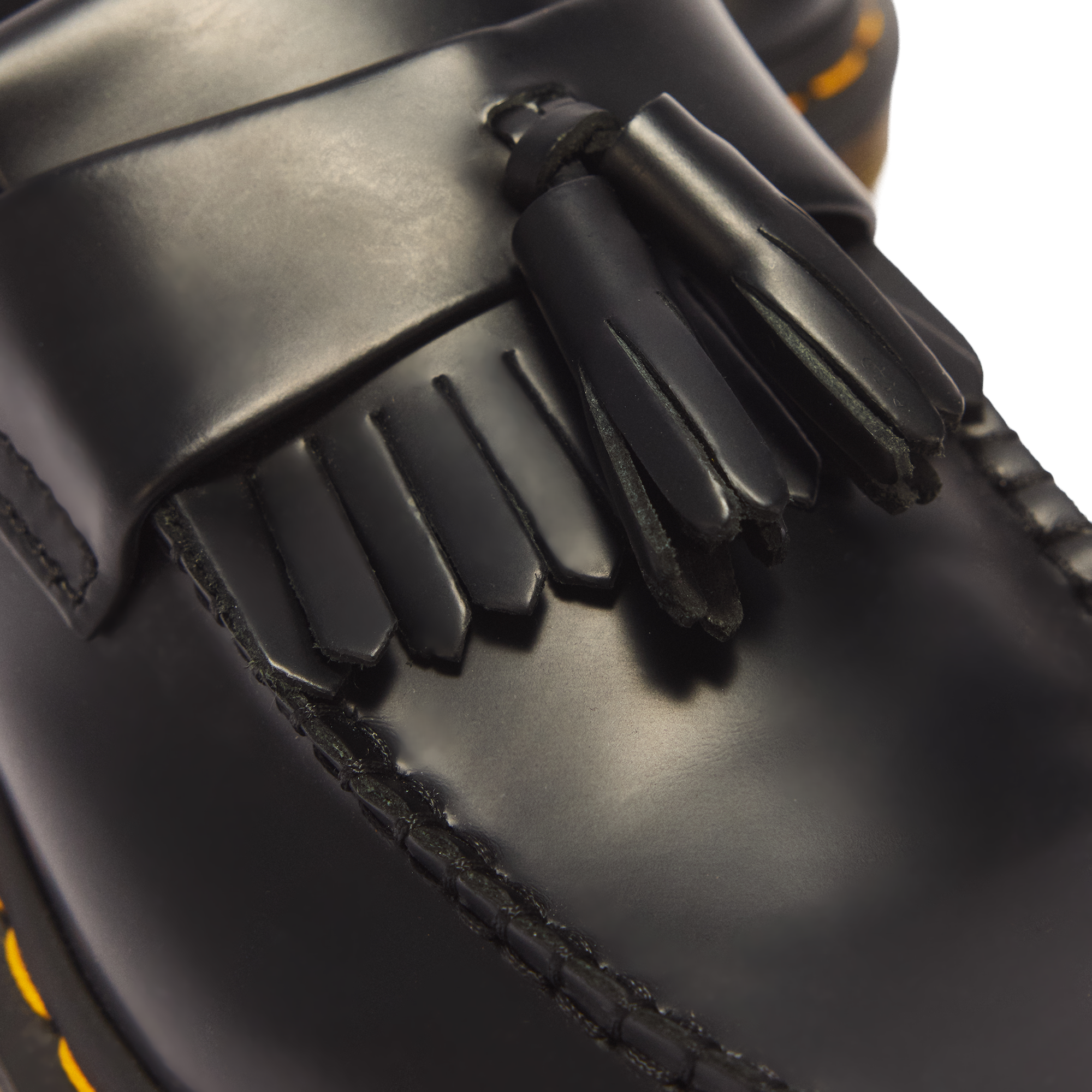 Mocasines Adrian Yellow Stitch de cuero Smooth con borla Dr. Martens - vista trasera