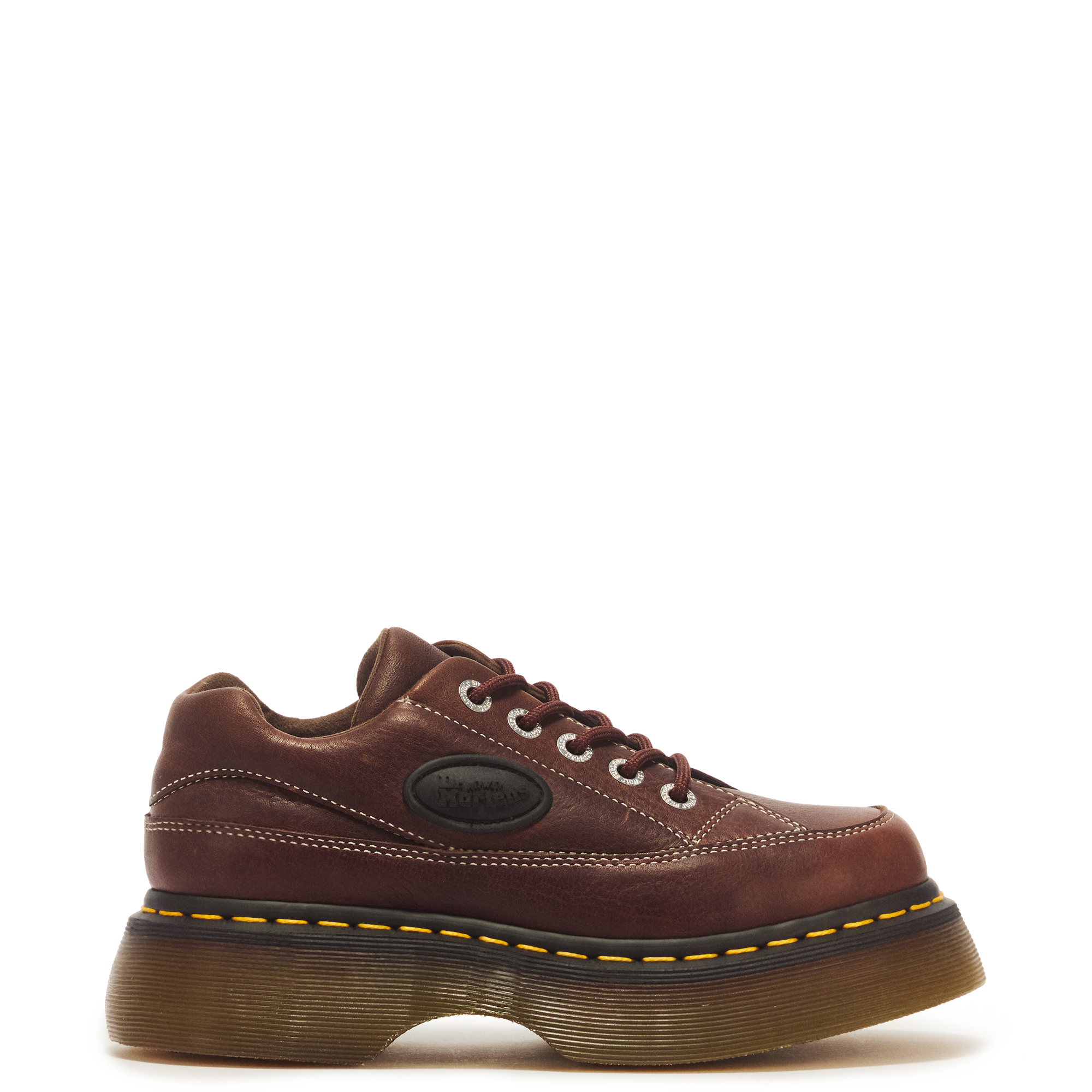 Zapatos Buzz de cuero Grizzly con 5 ojales Dr. Martens - vista frontal