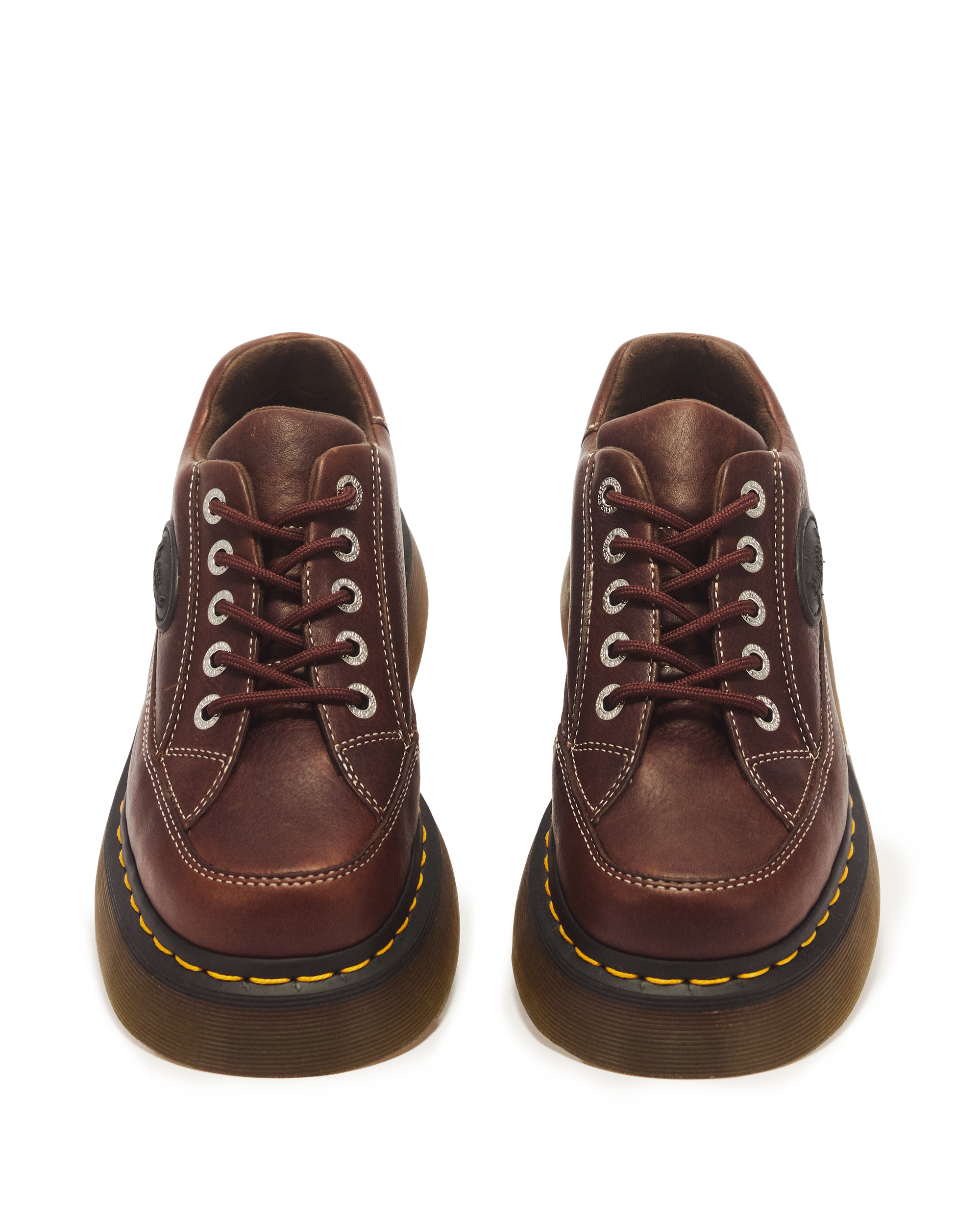 Zapatos Buzz de cuero Grizzly con 5 ojales Dr. Martens - vista superior