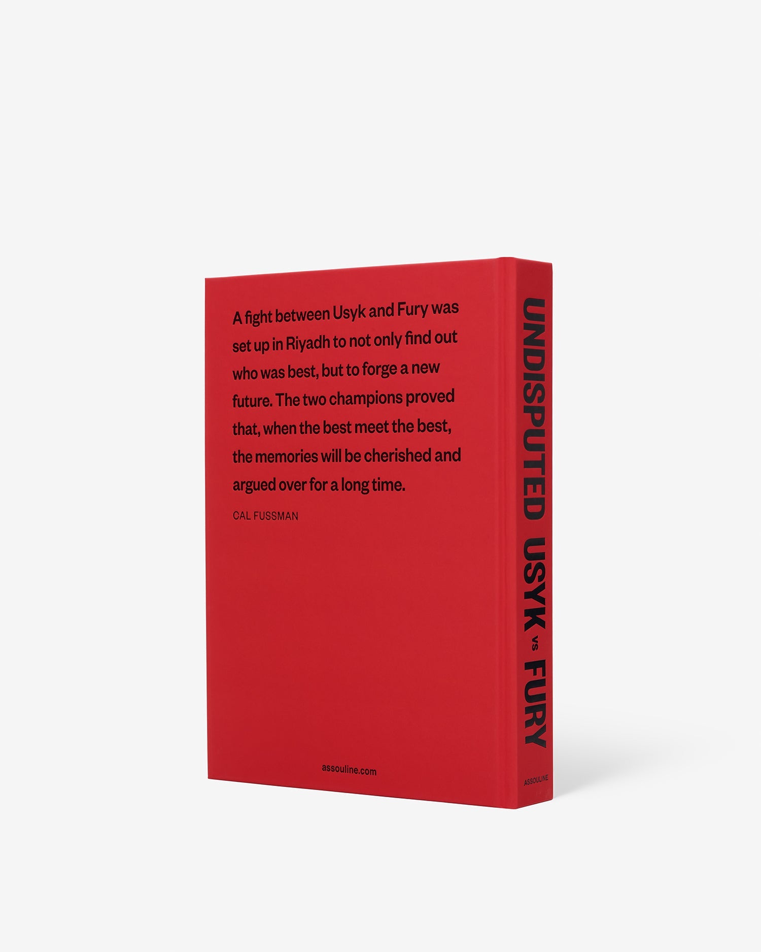 Libro Undisputed: Usyk vs. Fury (Classic) – Assouline Multicolor