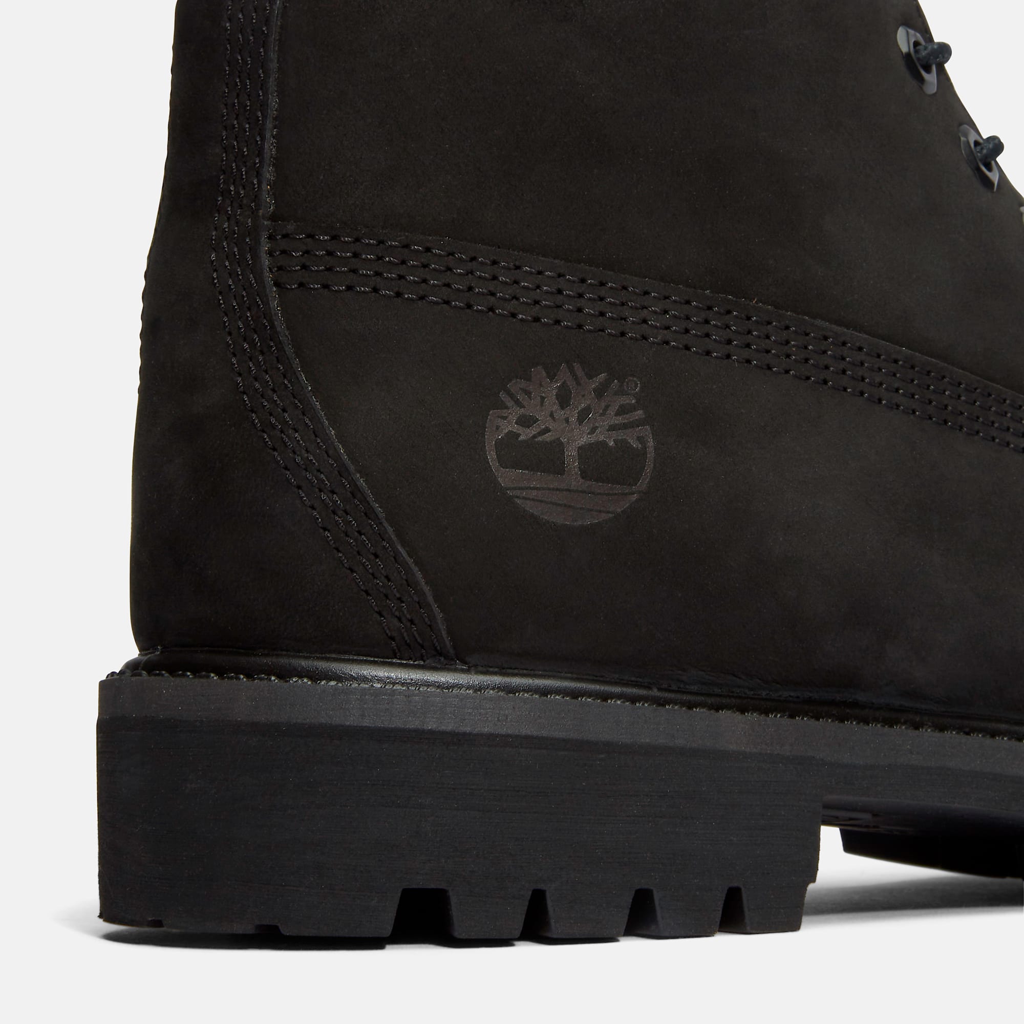 Botas Premium 6 Inch Lace Up Waterproof Horma Ancha Hombre Negro