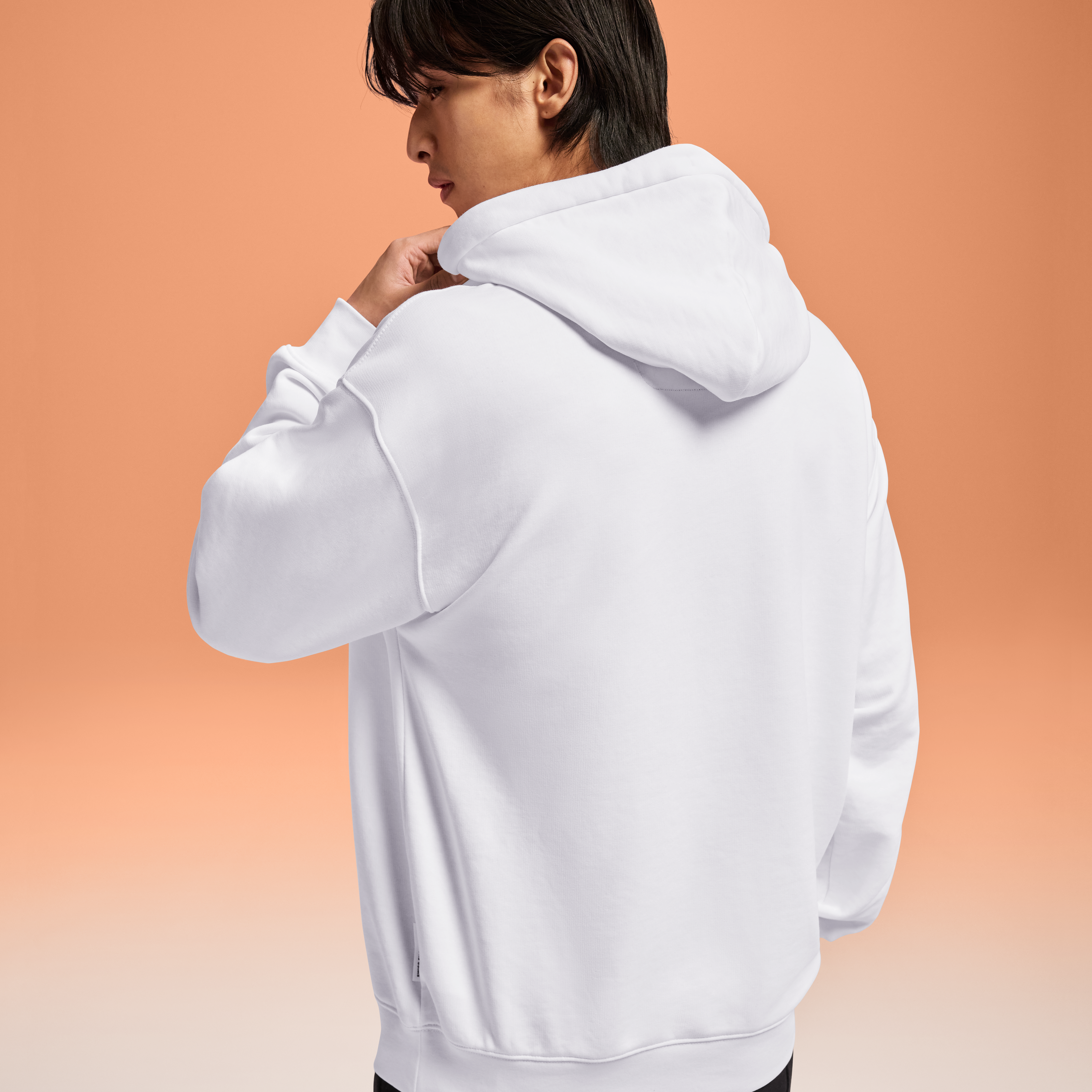 Club Hoodie Polerón Hombre Blanco