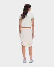 Polera On All-Day Ribbed T-Shirt Mujer Beige