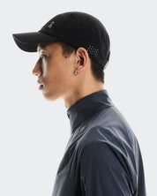 Lightweight Cap Jockey Unisex Negro