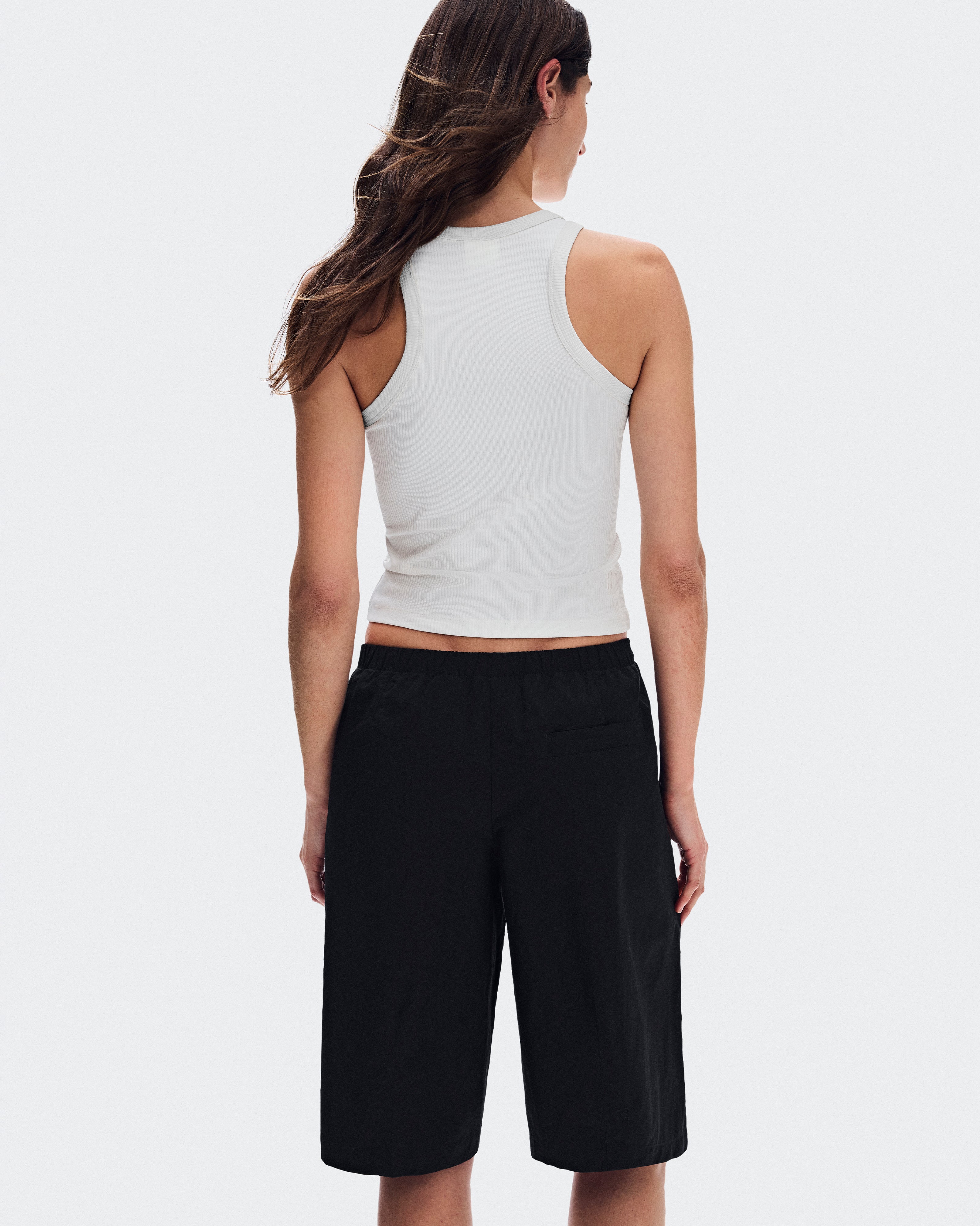 Short On Bermuda Shorts Mujer Negro