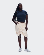 Polera On All-Day Ribbed T-Shirt Mujer Azul