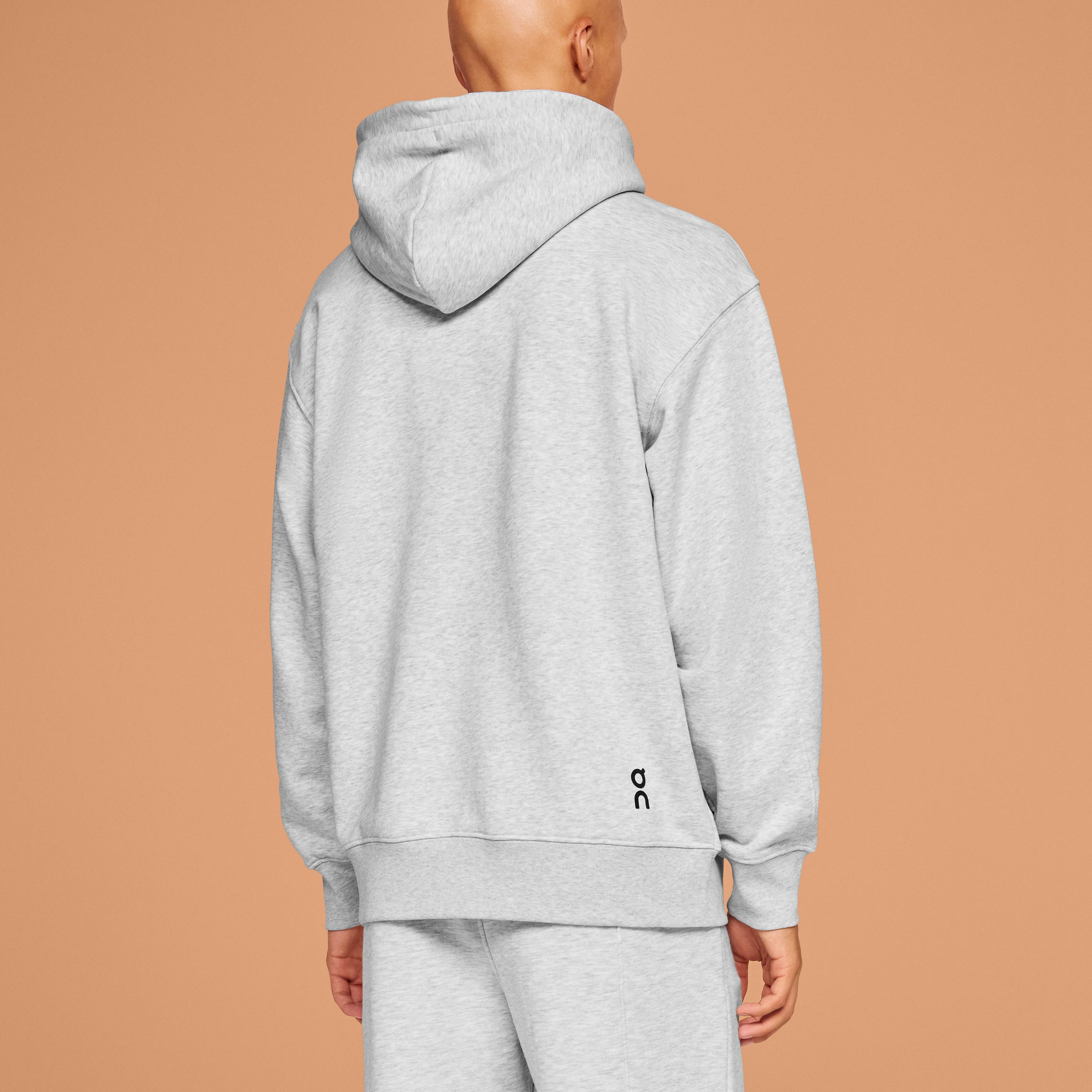Club Hoodie Polerón Hombre Gris