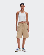 Polera On All-Day Ribbed Tank Mujer Blanco