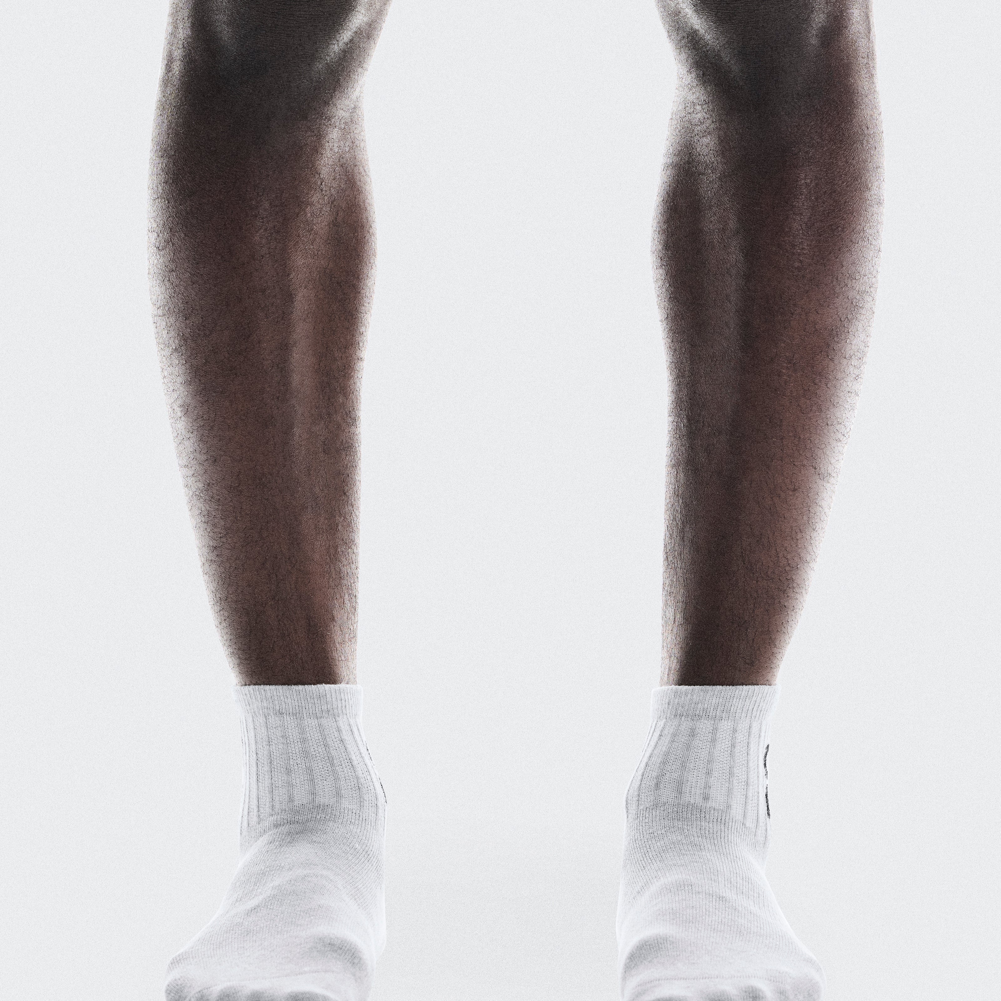 Logo Sock Mid 3P Calcetines Unisex Gris
