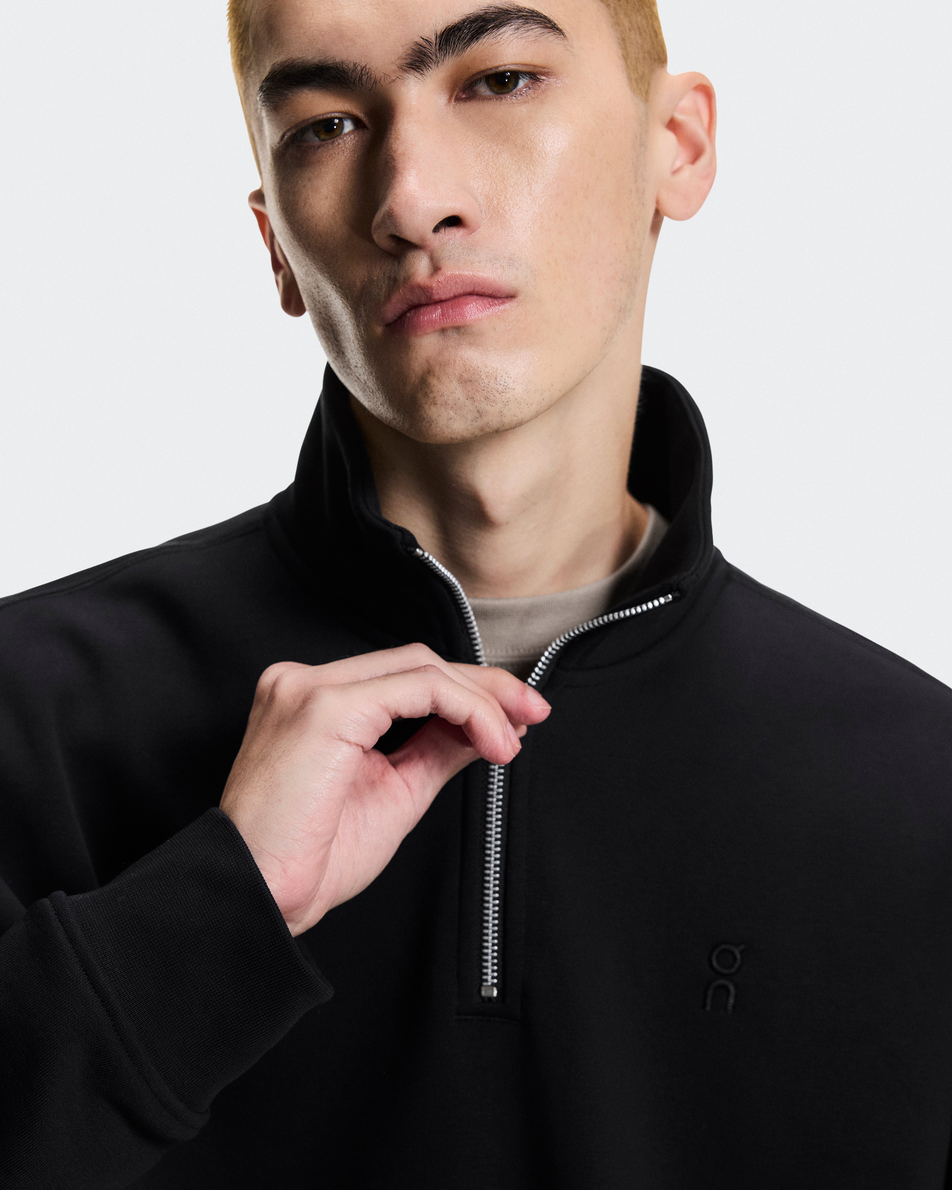 Polerón On Club Collective 1/4 Zip Hombre Black