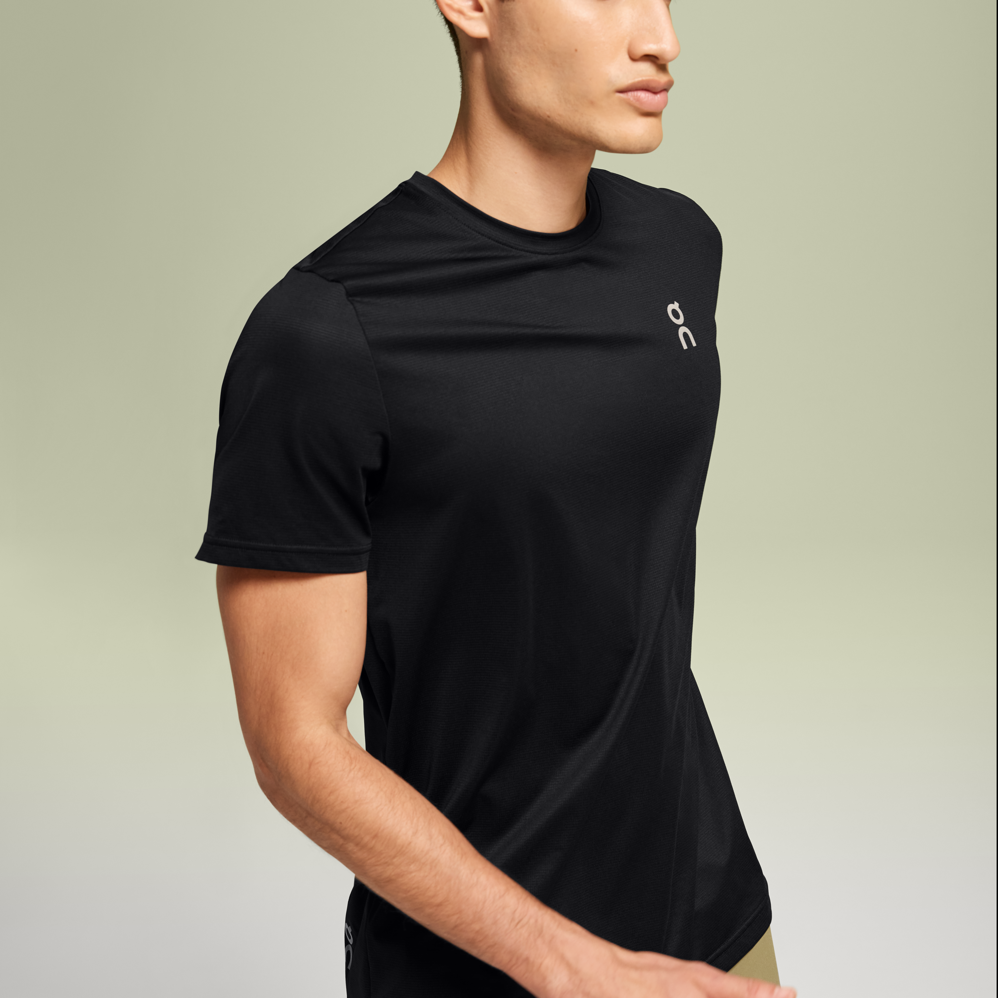 Core-T Polera Hombre Negro