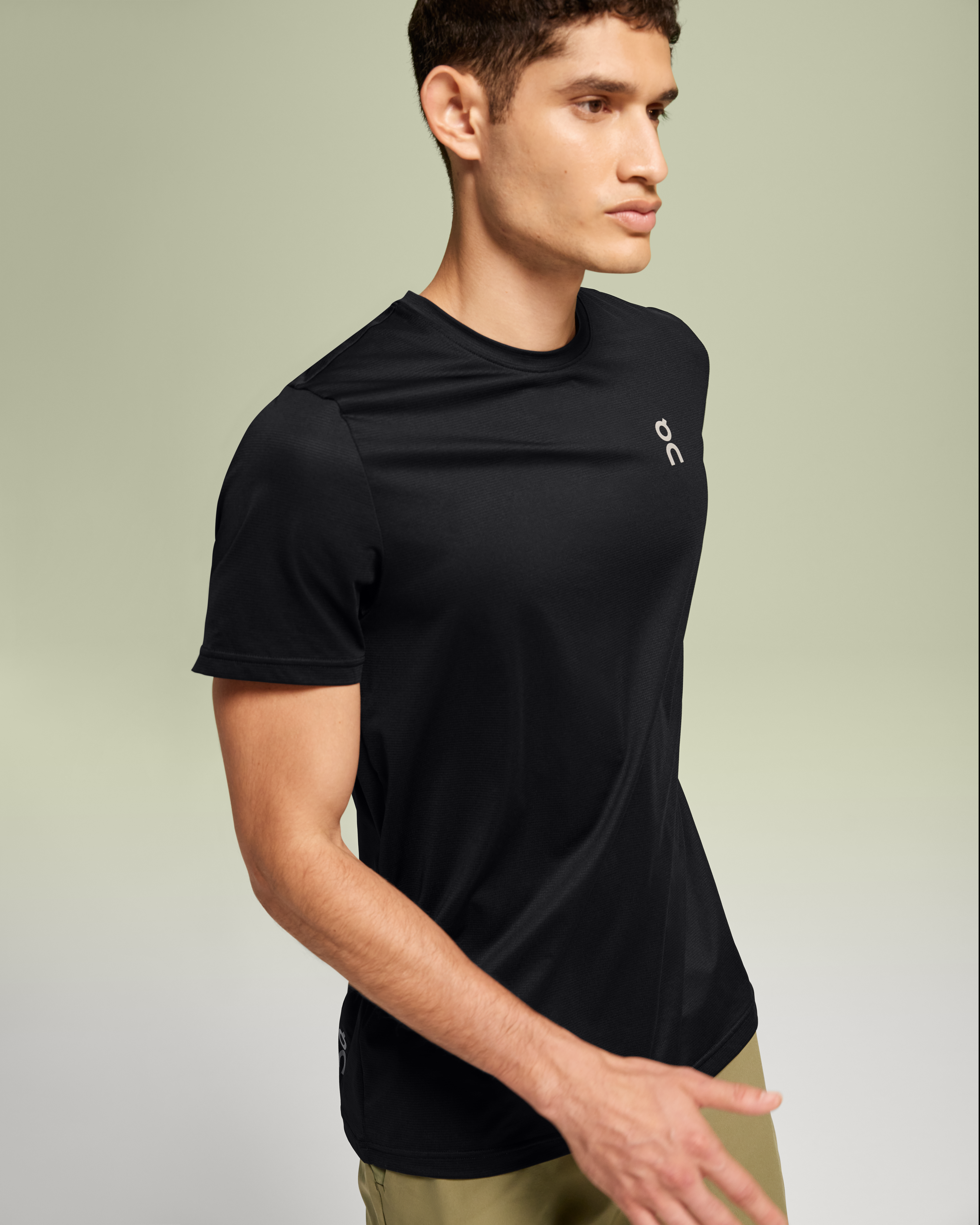 Core-T Polera Hombre Negro