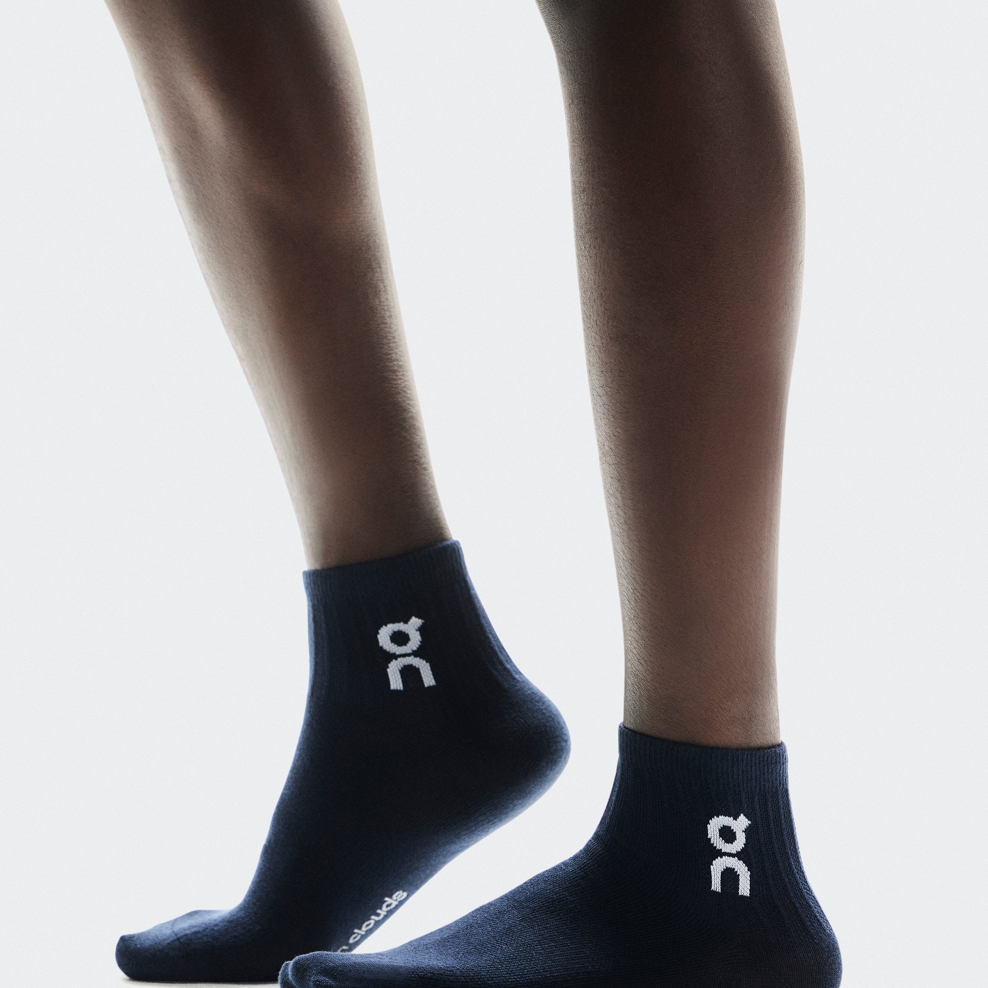 Logo Sock Mid 3P Calcetines Unisex Azul