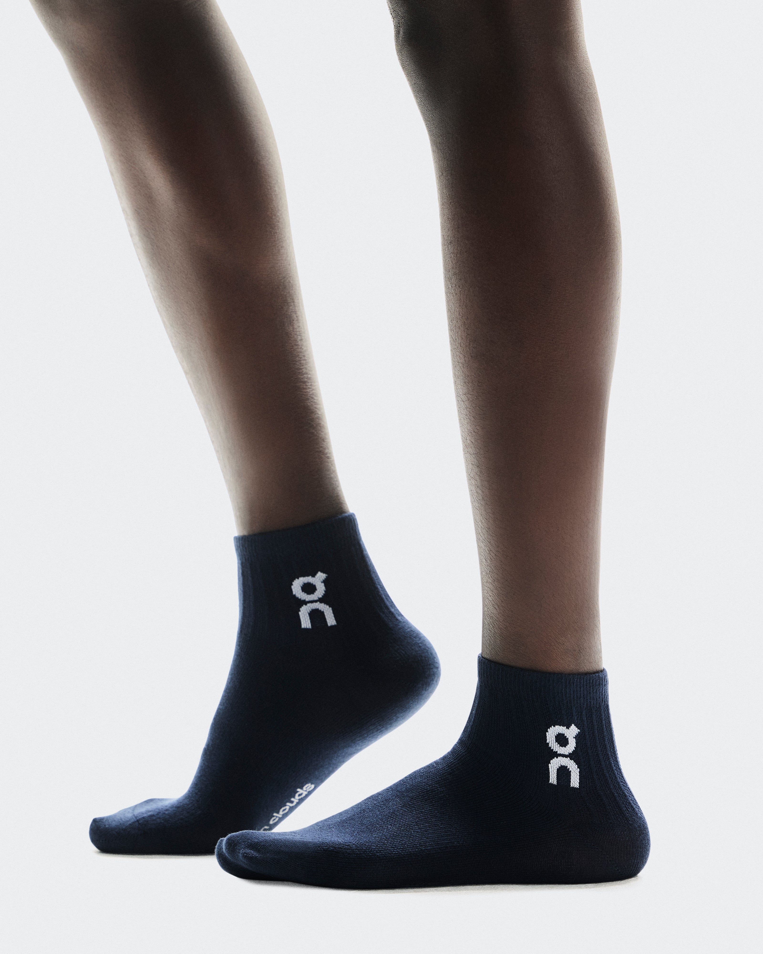 Logo Sock Mid 3P Calcetines Unisex Azul