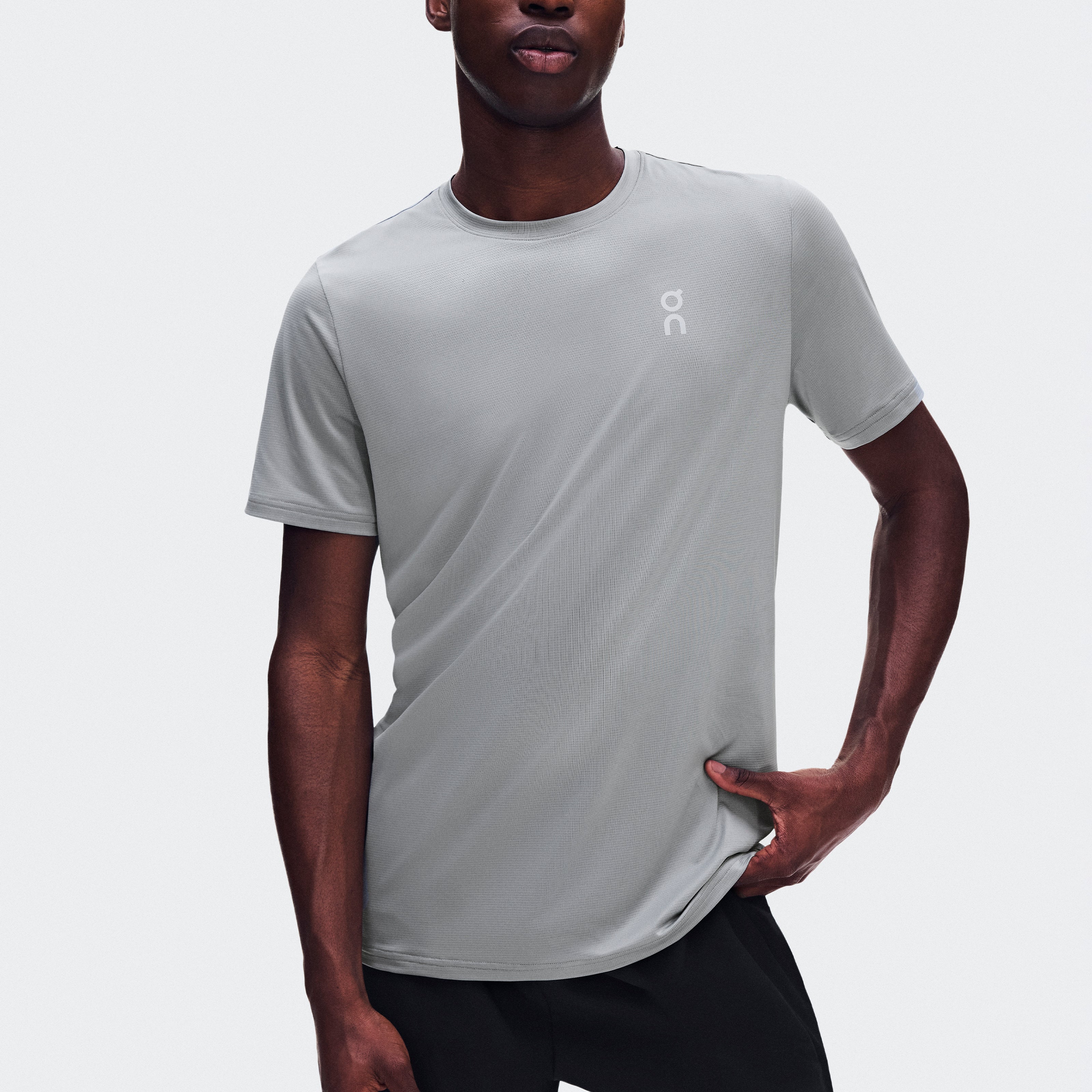 Core-T Polera Hombre Gris