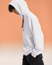 Club Hoodie Polerón Hombre Blanco