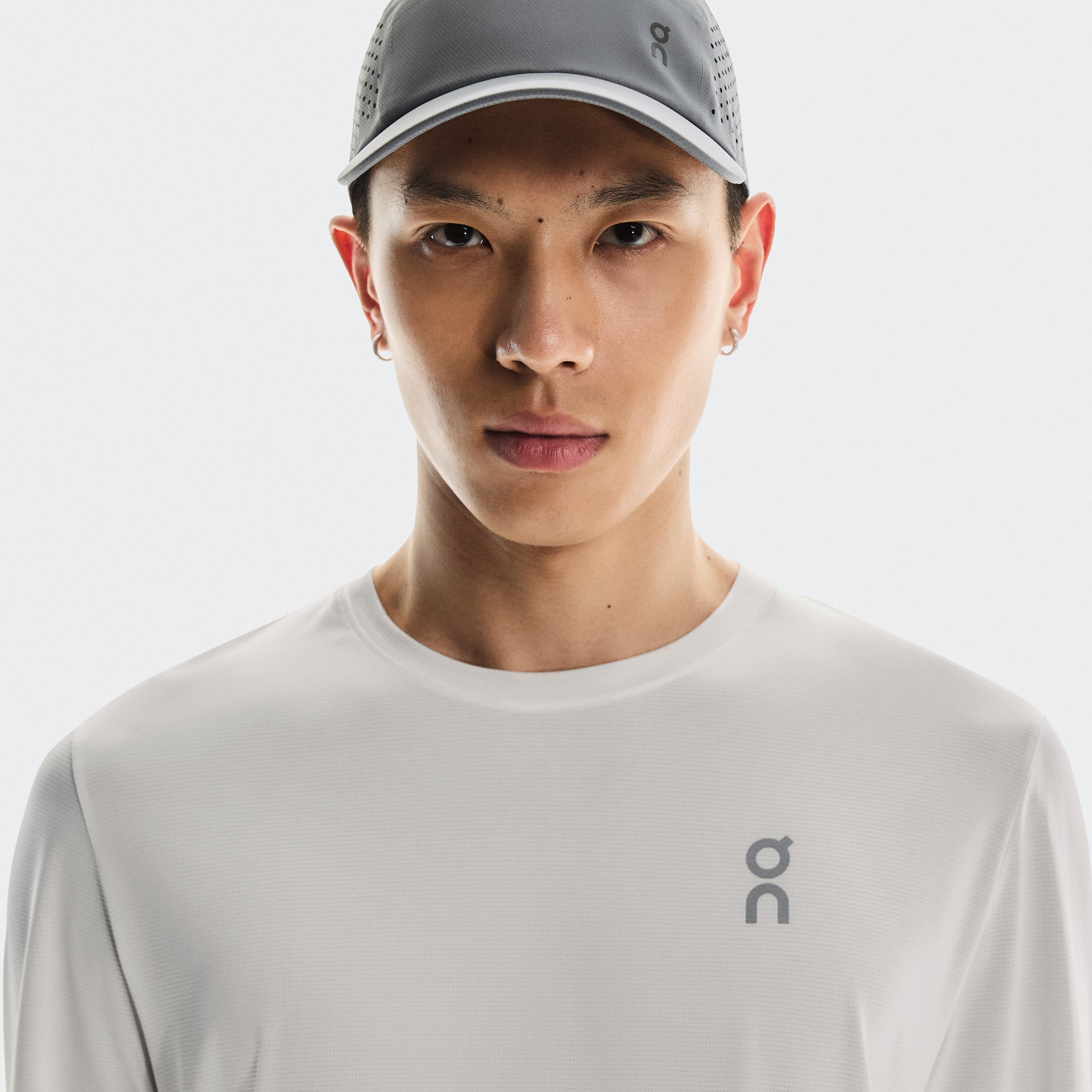 Lightweight Cap Jockey Unisex Gris