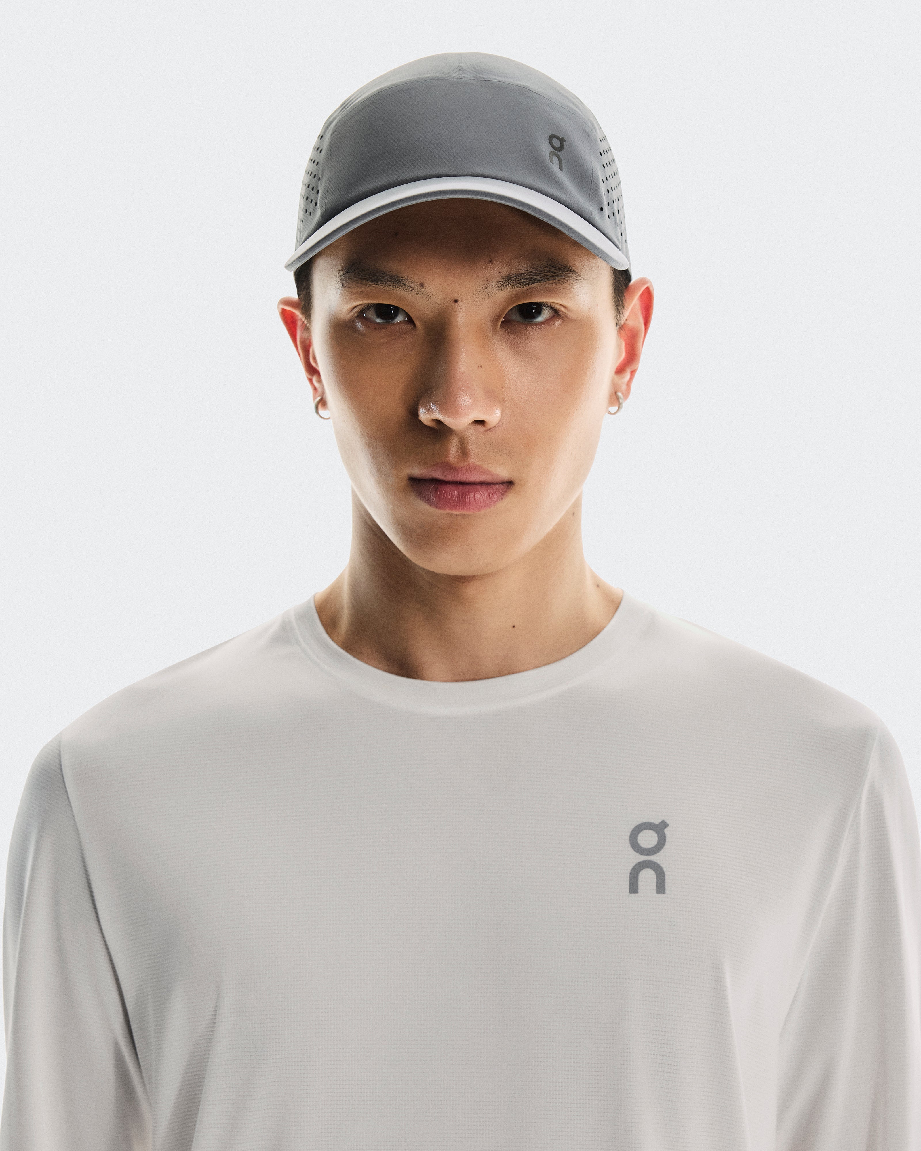 Lightweight Cap Jockey Unisex Gris